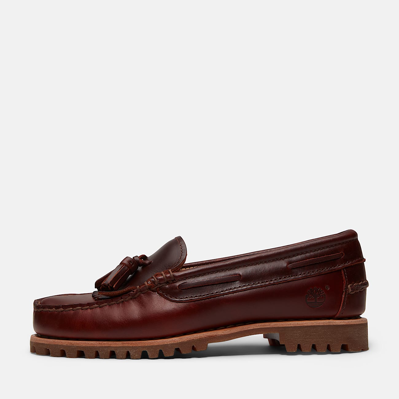 Mocassin frang Timberland Authentic pour femme en bordeaux TBL bordeaux ALT9