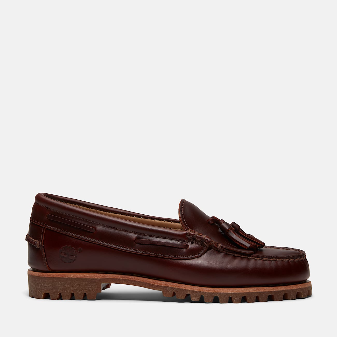 Mocassin frang Timberland Authentic pour femme en bordeaux TBL bordeaux HERO