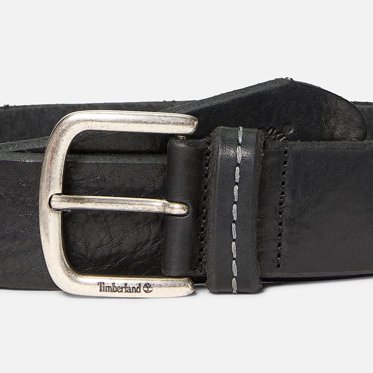 Mascoma Leather Belt for Men in Black TBL Black ALT2
