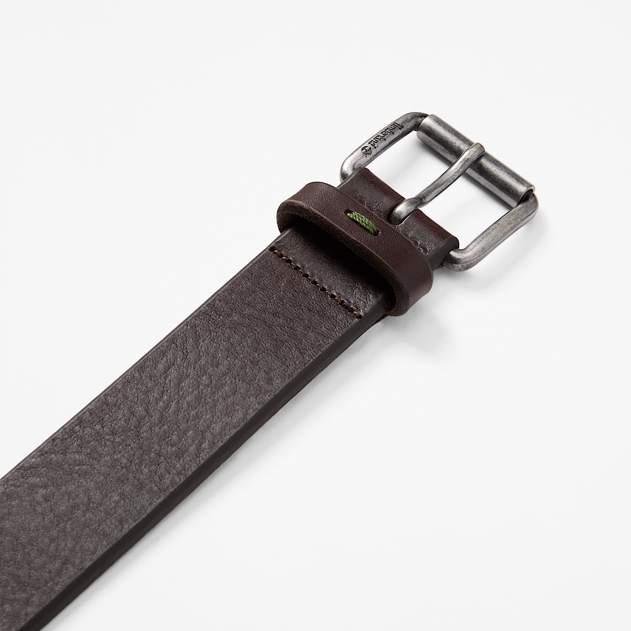 Errex Leren Riem voor heren in donkerbruin TBL bruin ALT1