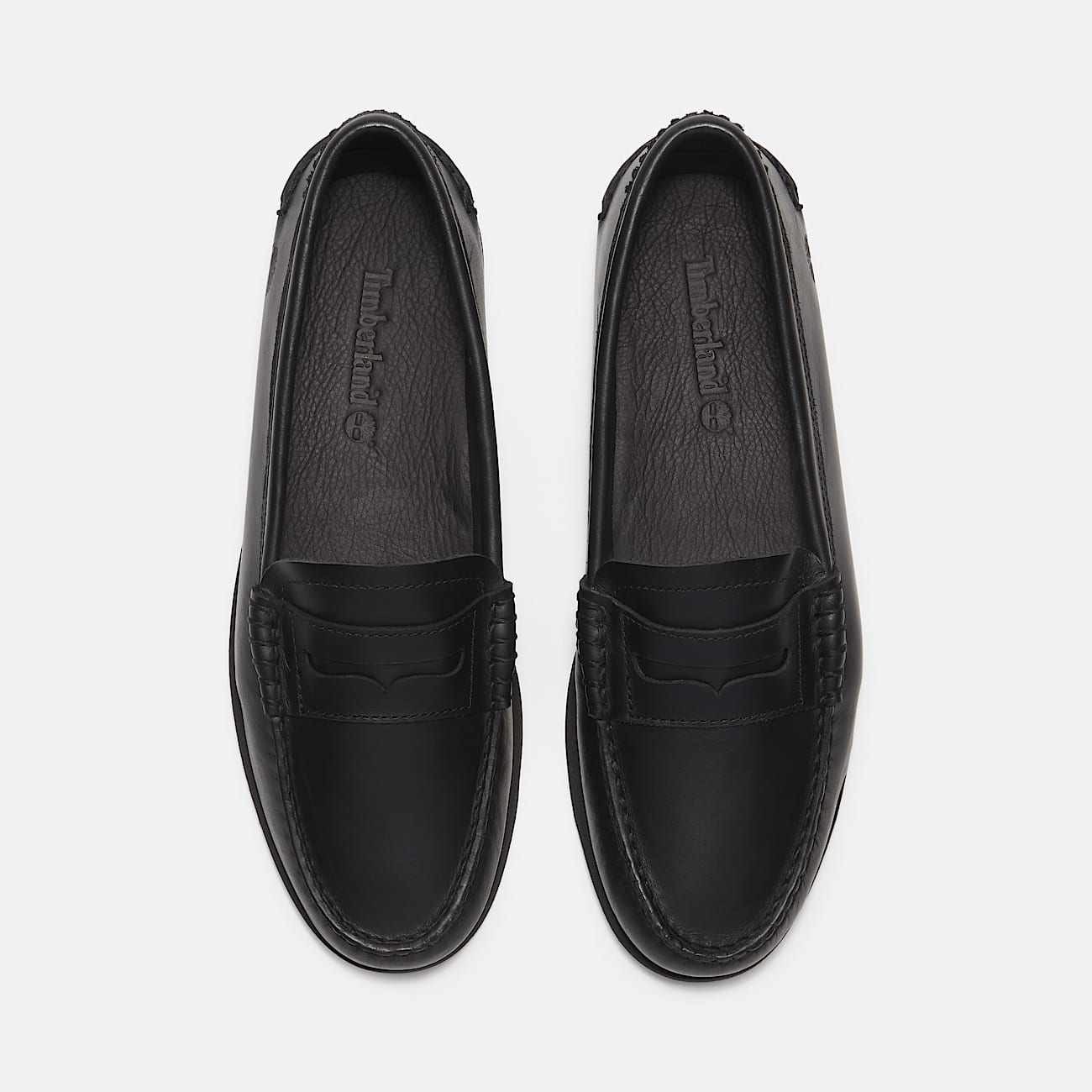 Timberland klassischer Bootsloafer fr Herren in Schwarz TBL Schwarz ALT2