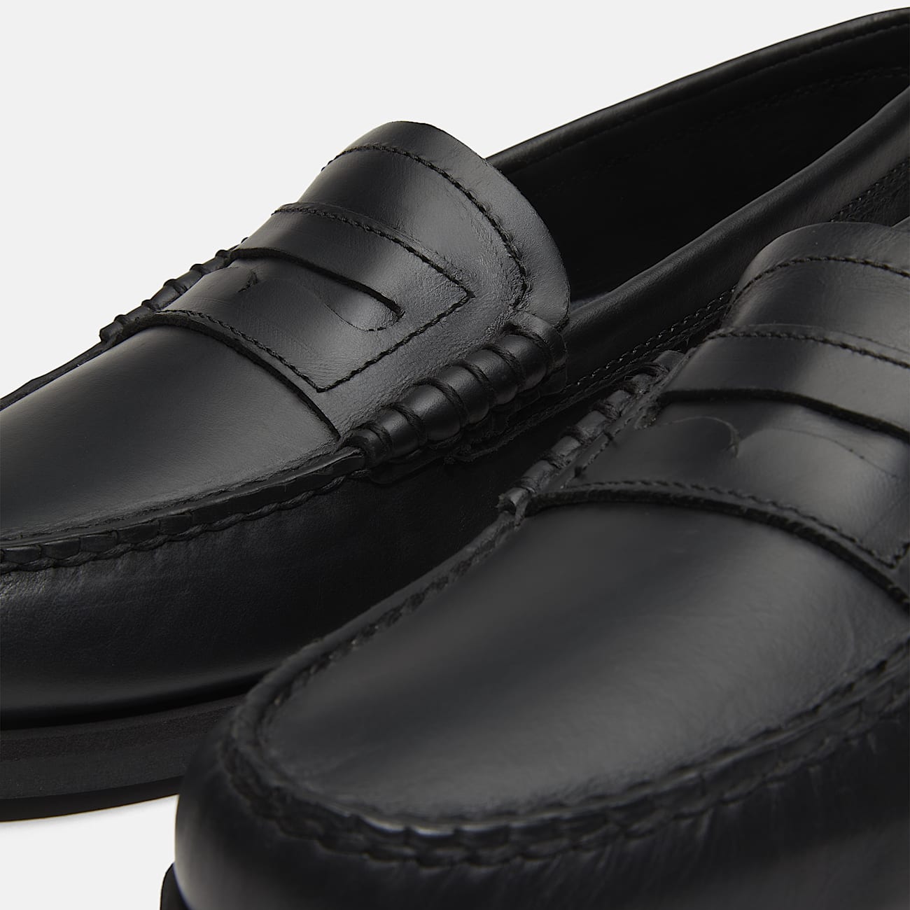 Timberland klassischer Bootsloafer fr Herren in Schwarz TBL Schwarz ALT6