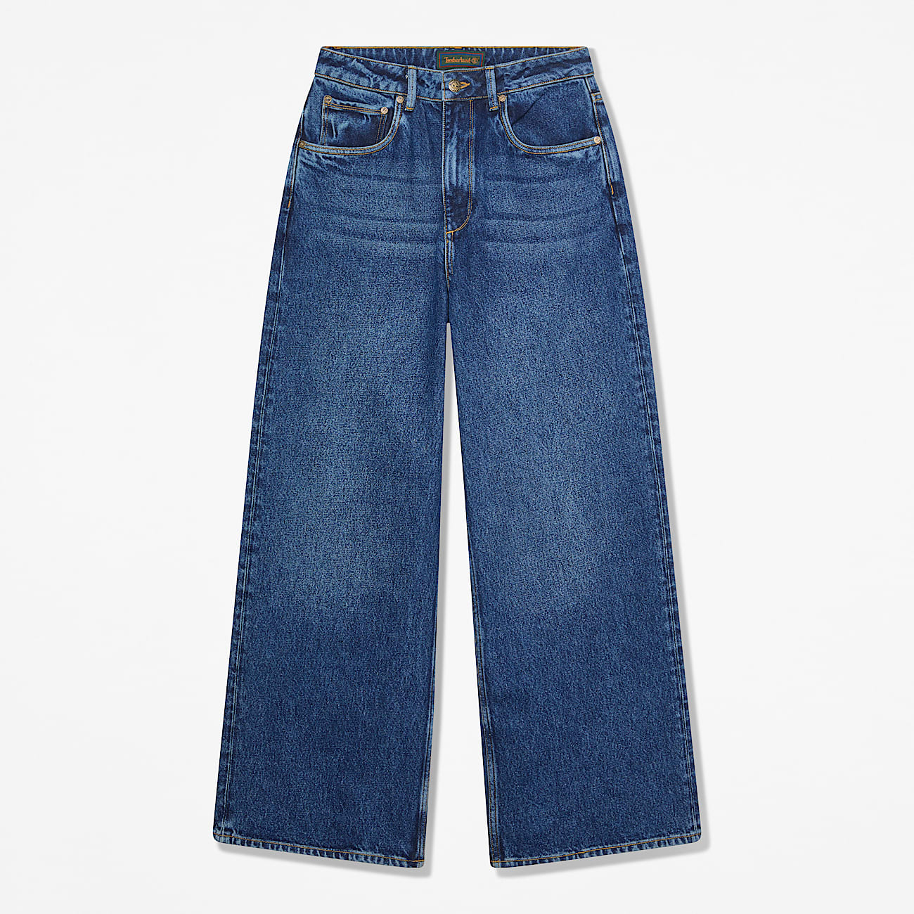 Wide Leg Denim Trouser for Women in Blue TBL Blue HERO