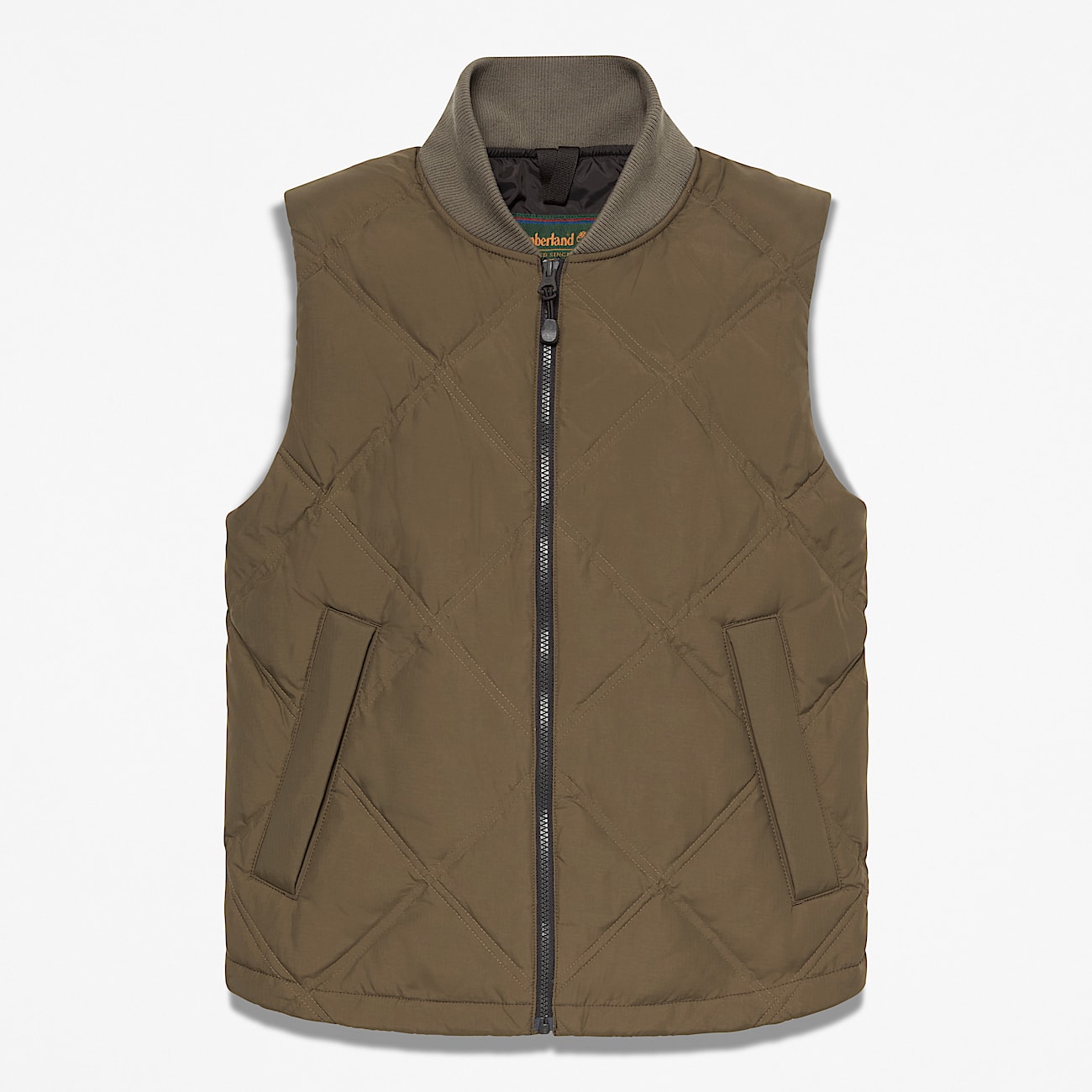 Sierra Cliff 600Fill Down Puffer Vest for Men in Dark Green TBL Green HERO