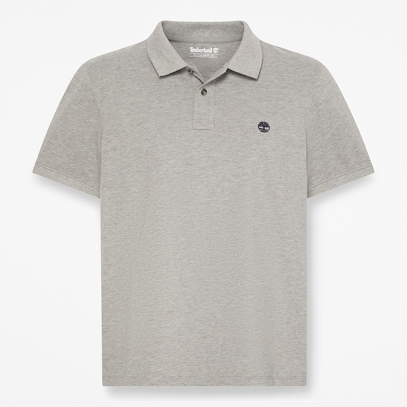 Millers River ShortSleeve Polo for Men in Grey TBL Grey HERO