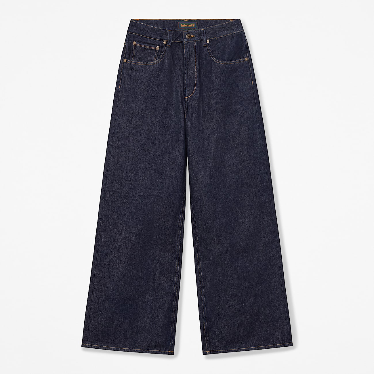 Wide Leg Denim Trouser for Women in Dark Blue TBL Blue HERO