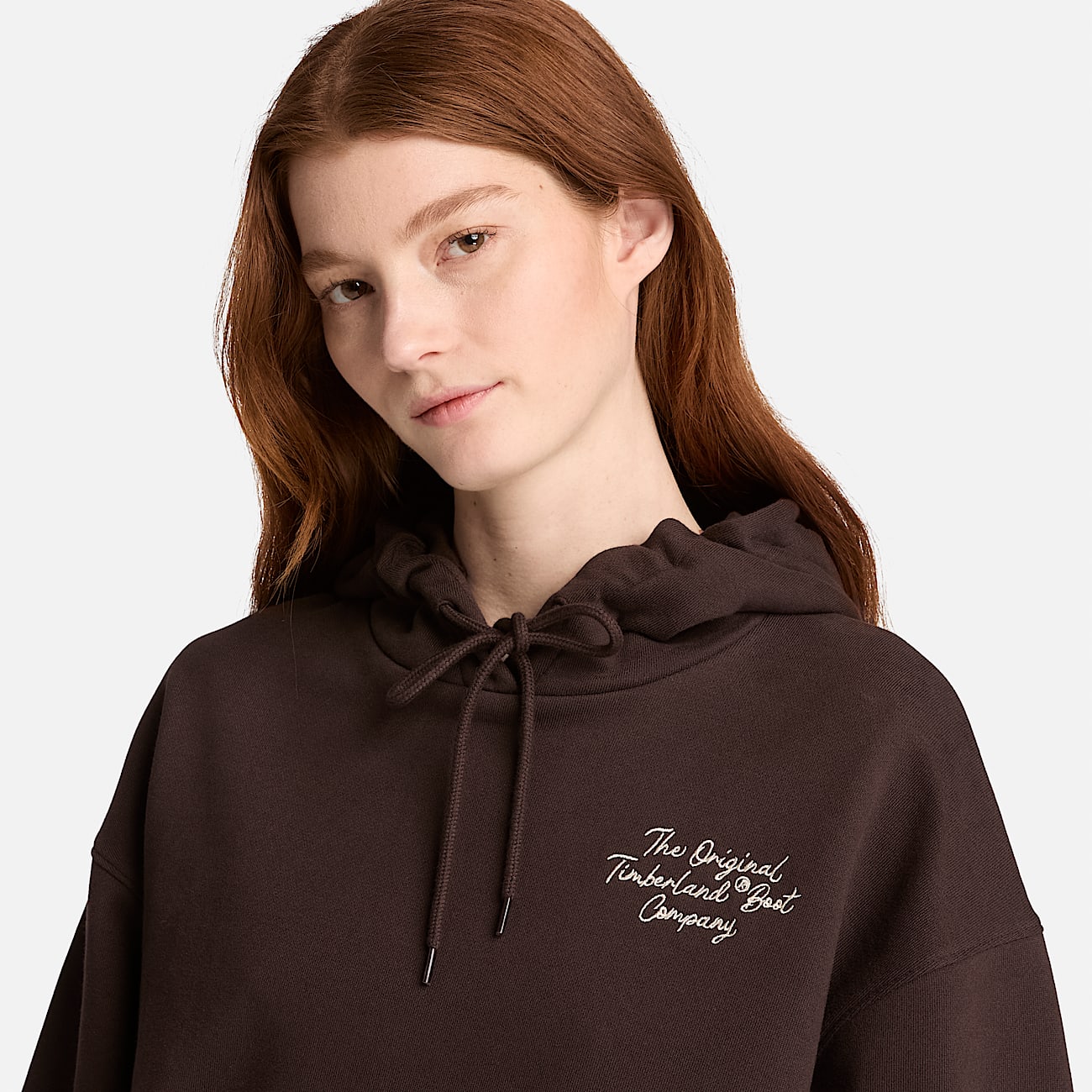 Elevated Hoodie for Women in Dark Brown TBL Brown ALT3
