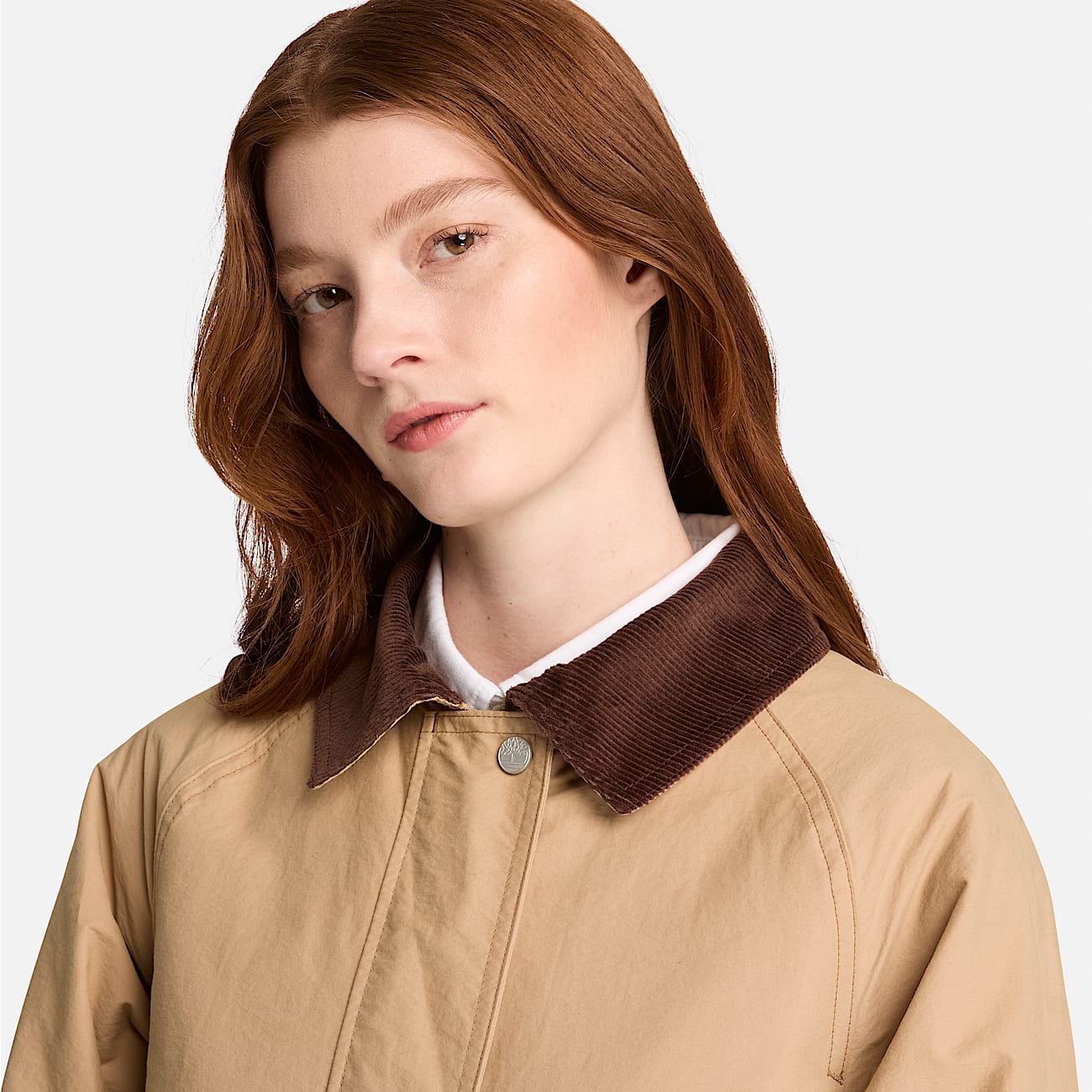 Wasserabweisende isolierte Wenham BarnJacke fr Damen in Hellbraun TBL Braun ALT3