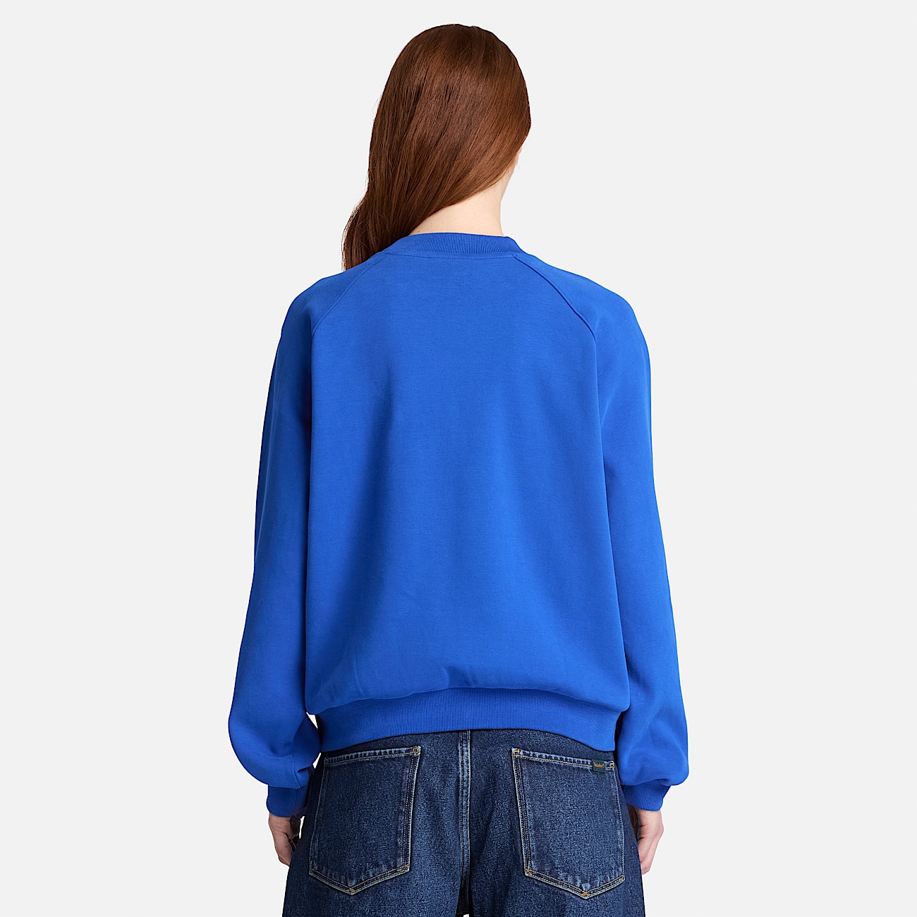 Crafted Crew Sweatshirt for Women in Blue TBL Blue ALT8