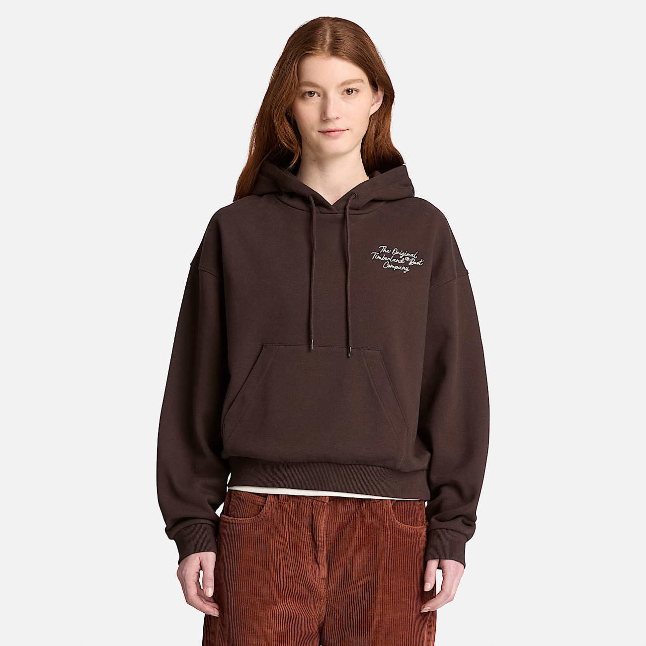 Elevated Hoodie for Women in Dark Brown TBL Brown ALT1