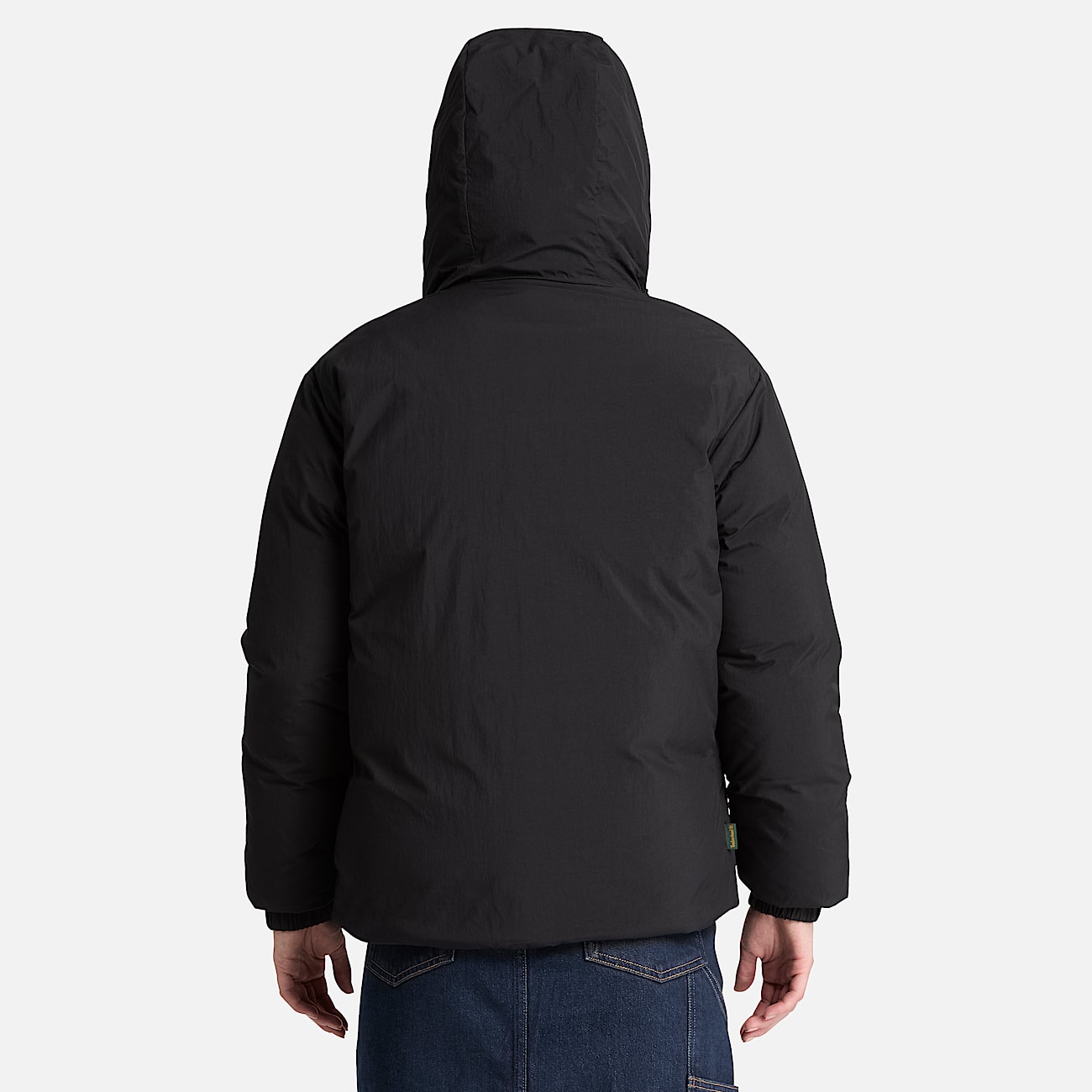 Wasserabweisende DaunenSteppjacke fr Damen in Schwarz TBL Schwarz ALT8