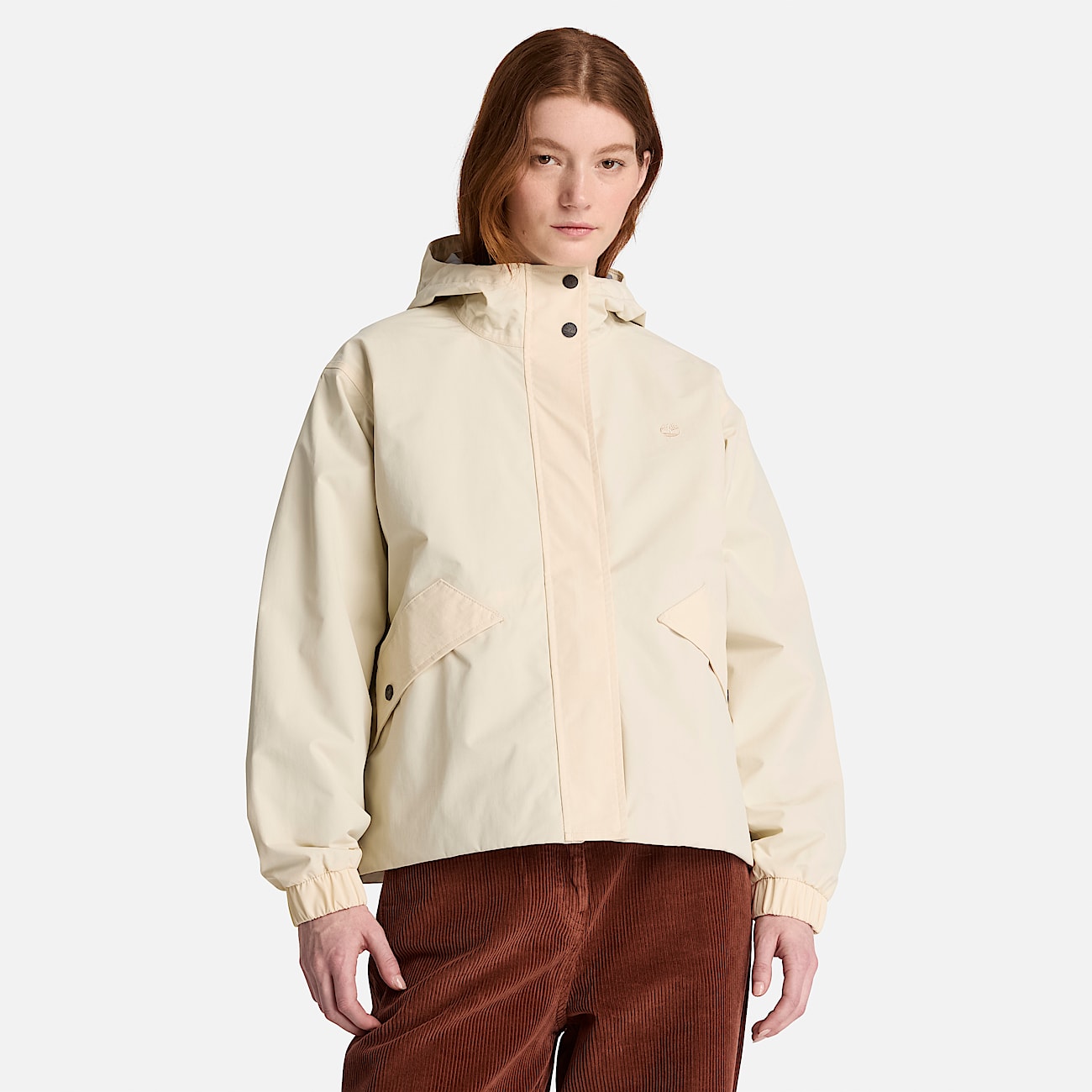 Waterproof Shell Jacket for Women in Beige TBL Beige ALT1