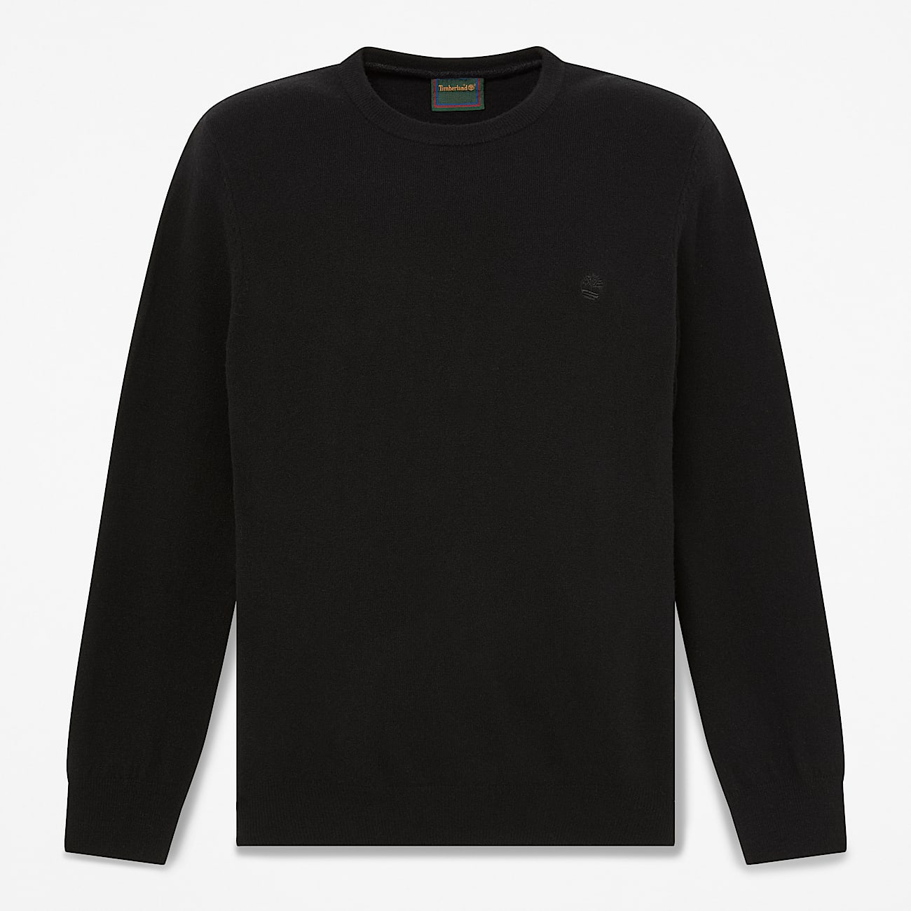 Cohas Brook Pullover mit Rundhalsausschnitt aus Merinowolle fr Herren in Schwarz TBL Schwarz HERO