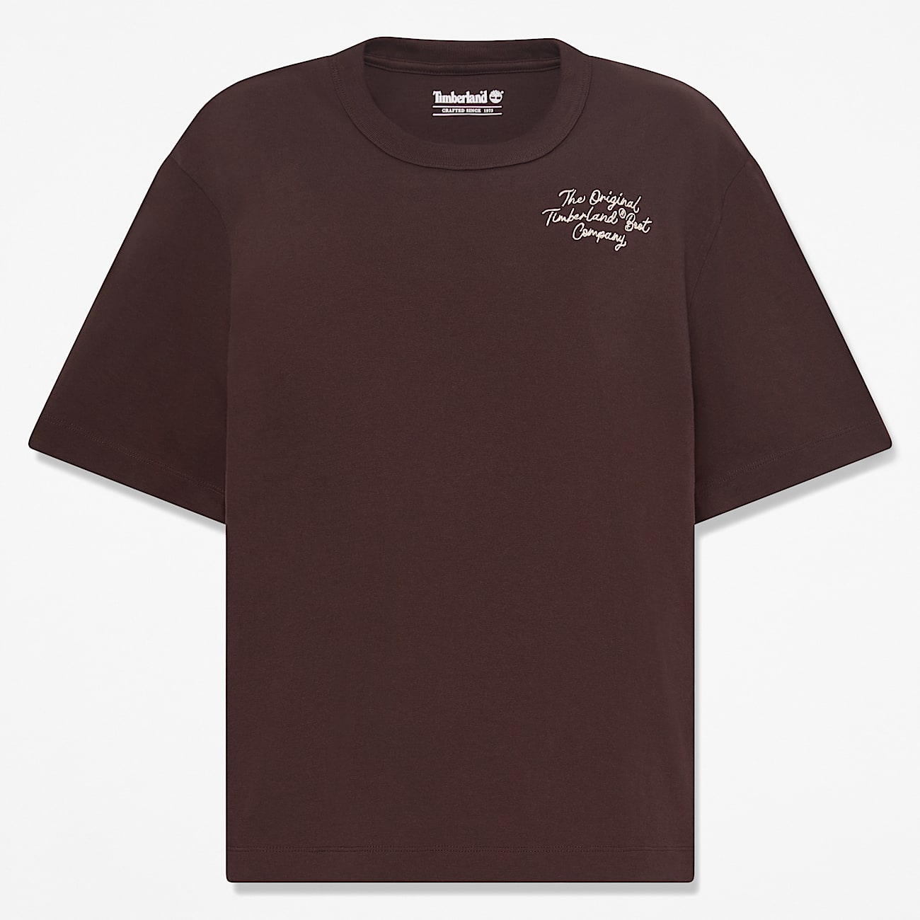 Elevated ShortSleeve TShirt for Women in Dark Brown TBL Brown HERO
