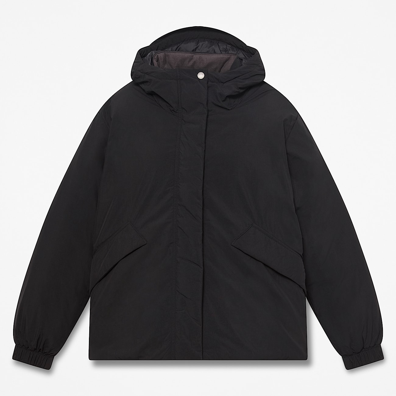 Wasserabweisende DaunenSteppjacke fr Damen in Schwarz TBL Schwarz HERO