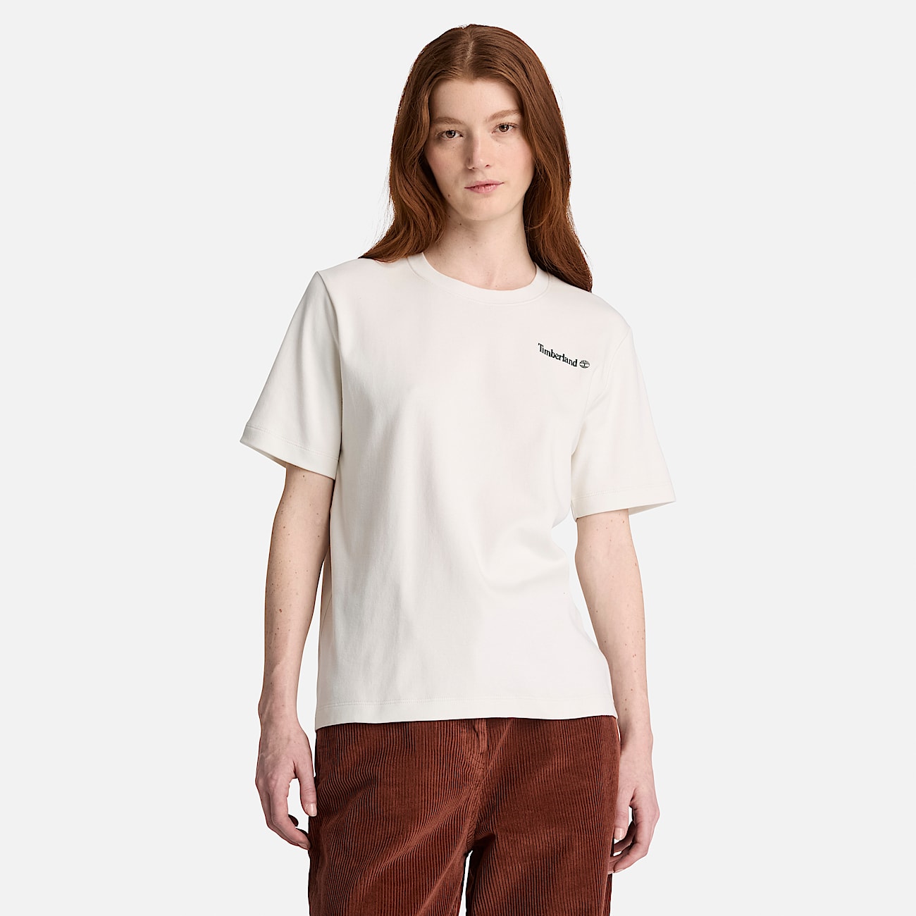 TimberFresh Graphic ShortSleeve TShirt for Women in White TBL White ALT8