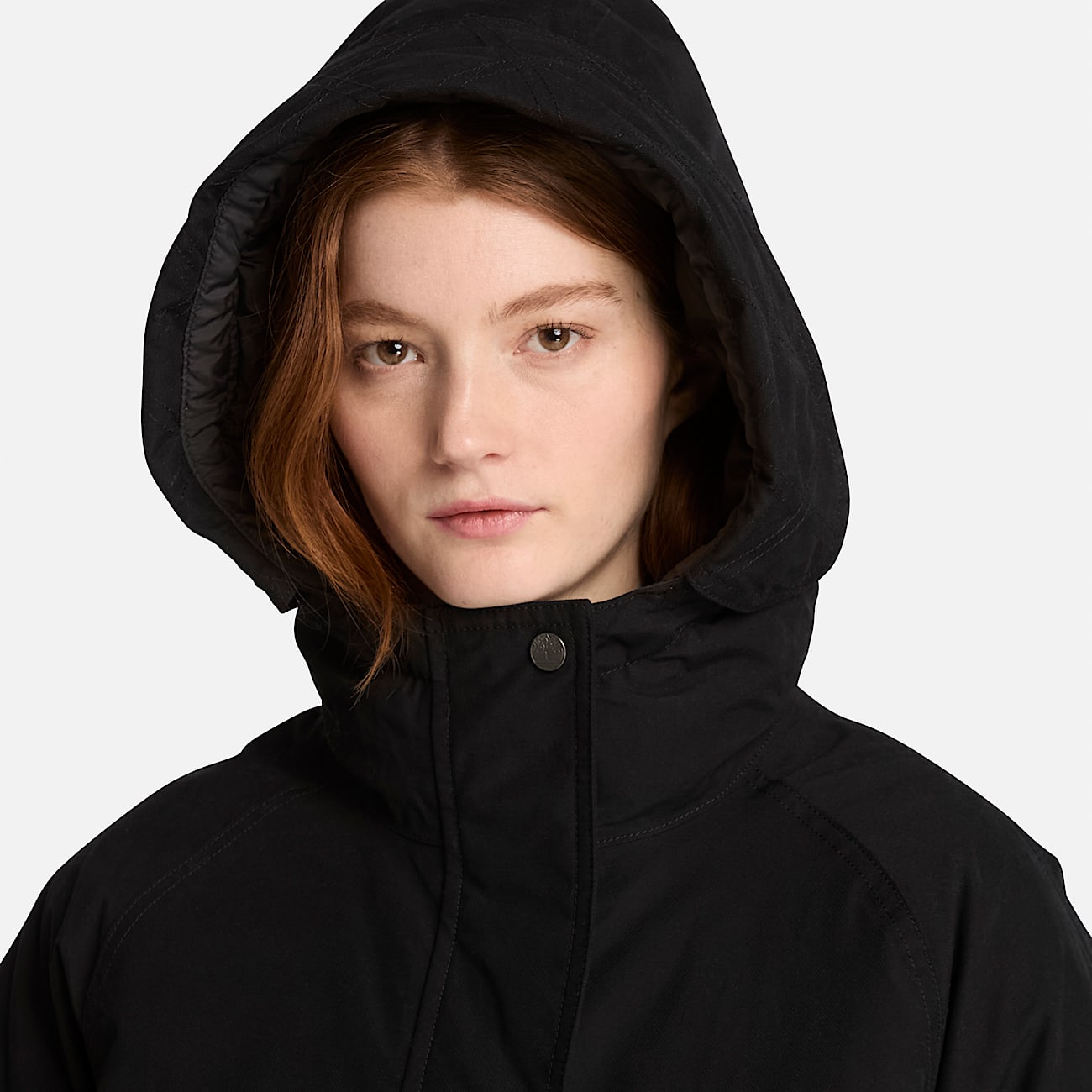 Waterproof Insulated Winter Parka for Women in Black TBL Black ALT4