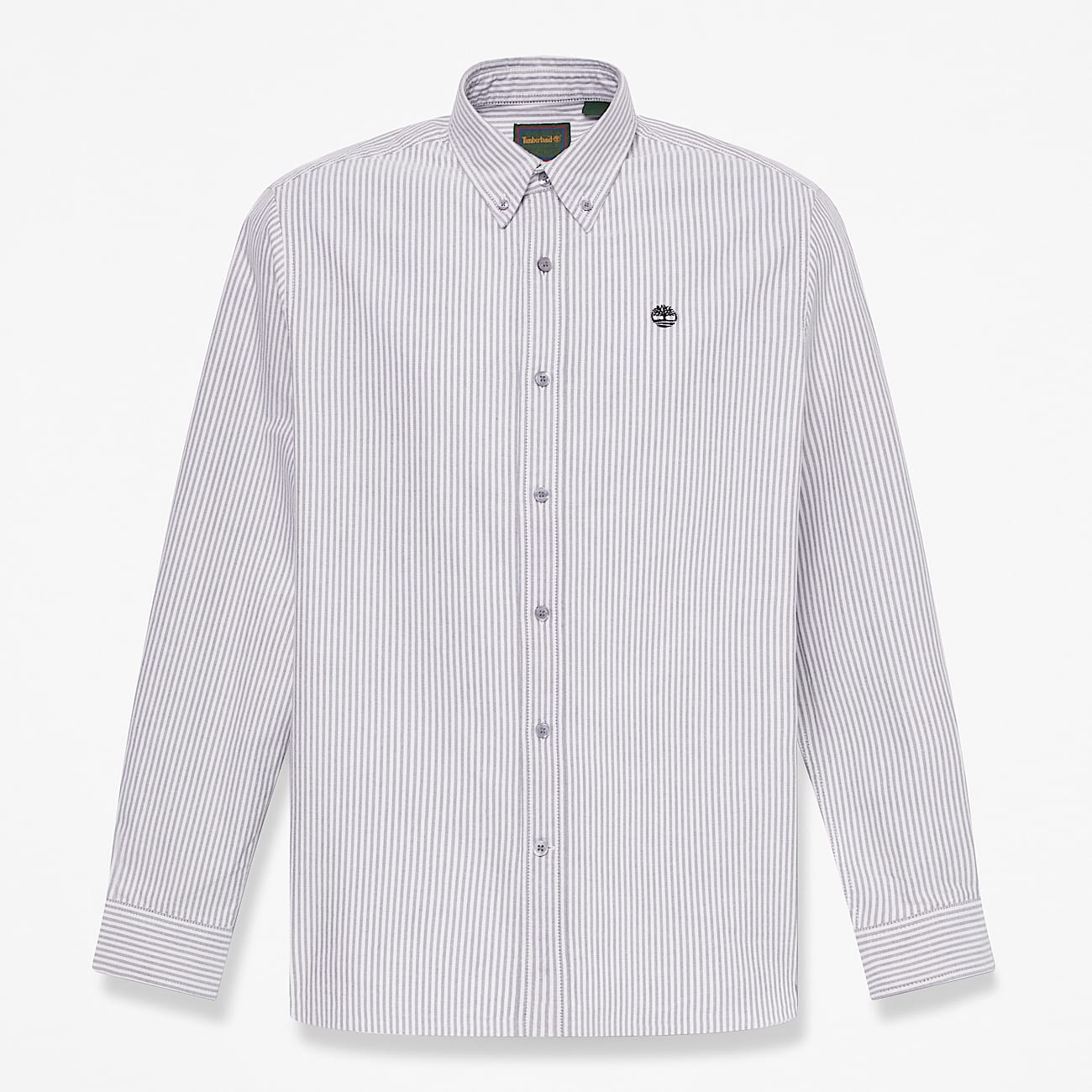 Chemise Oxford raye Lake Warner pour homme en noir TBL noir HERO