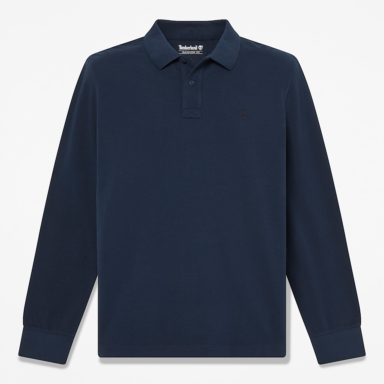 Millers River LongSleeve Polo for Men in Dark Blue TBL Blue HERO