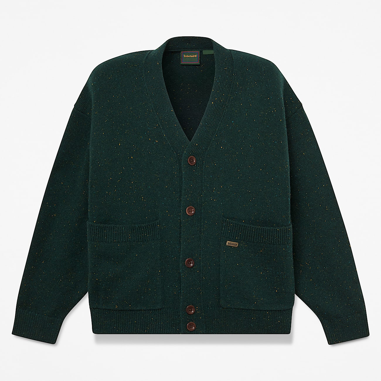Phillips Brook WollCardigan fr Herren in Dunkelgrn TBL Grn HERO