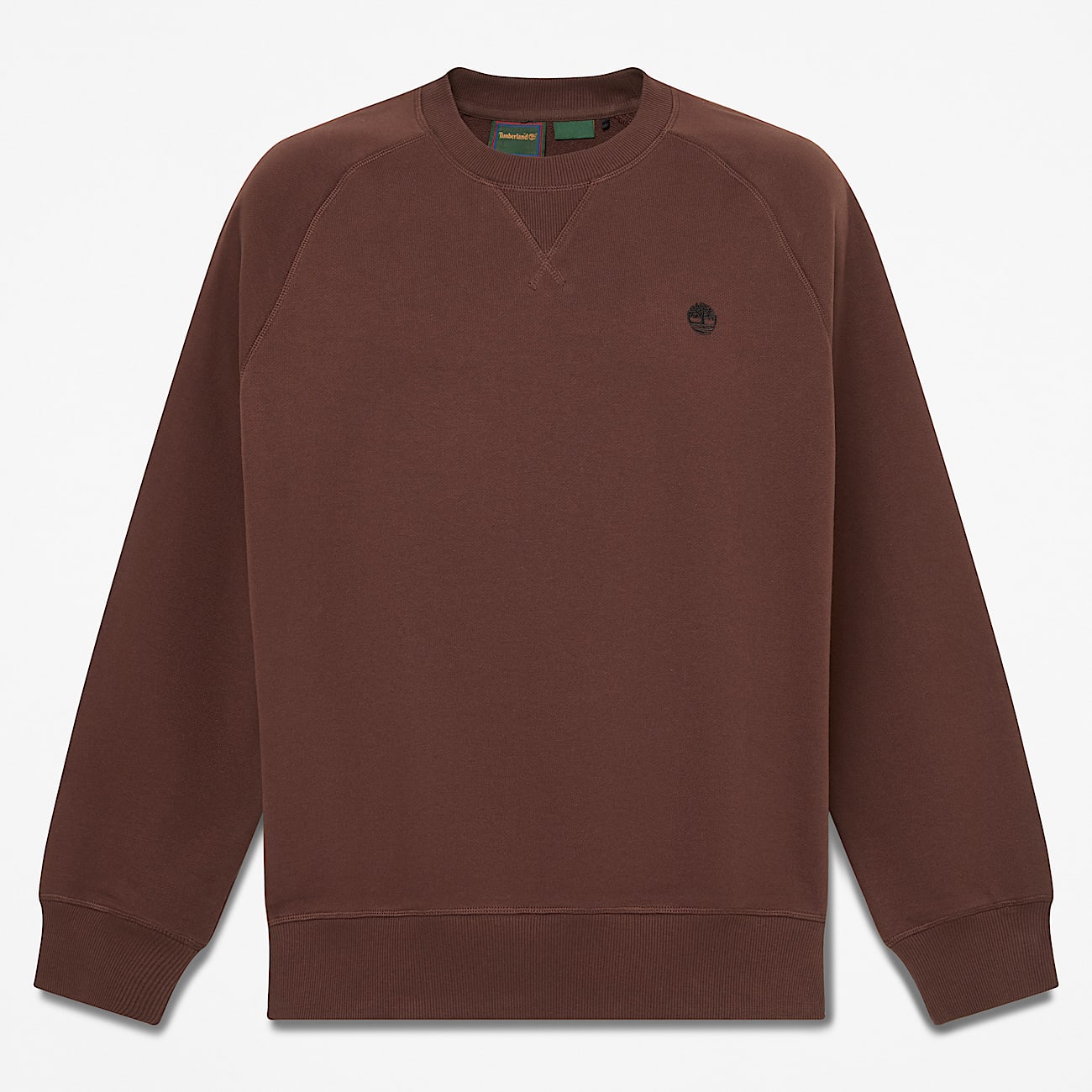 Exeter River Crew Sweatshirt for Men in Dark Brown TBL Brown HERO