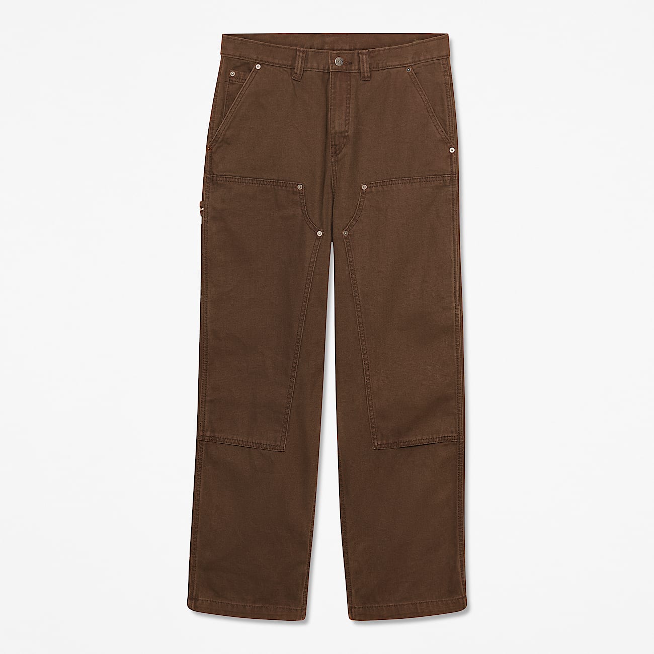 Rindge CarpenterHose aus Canvas mit verstrkten Knien fr Herren in Dunkelbraun TBL Braun HERO