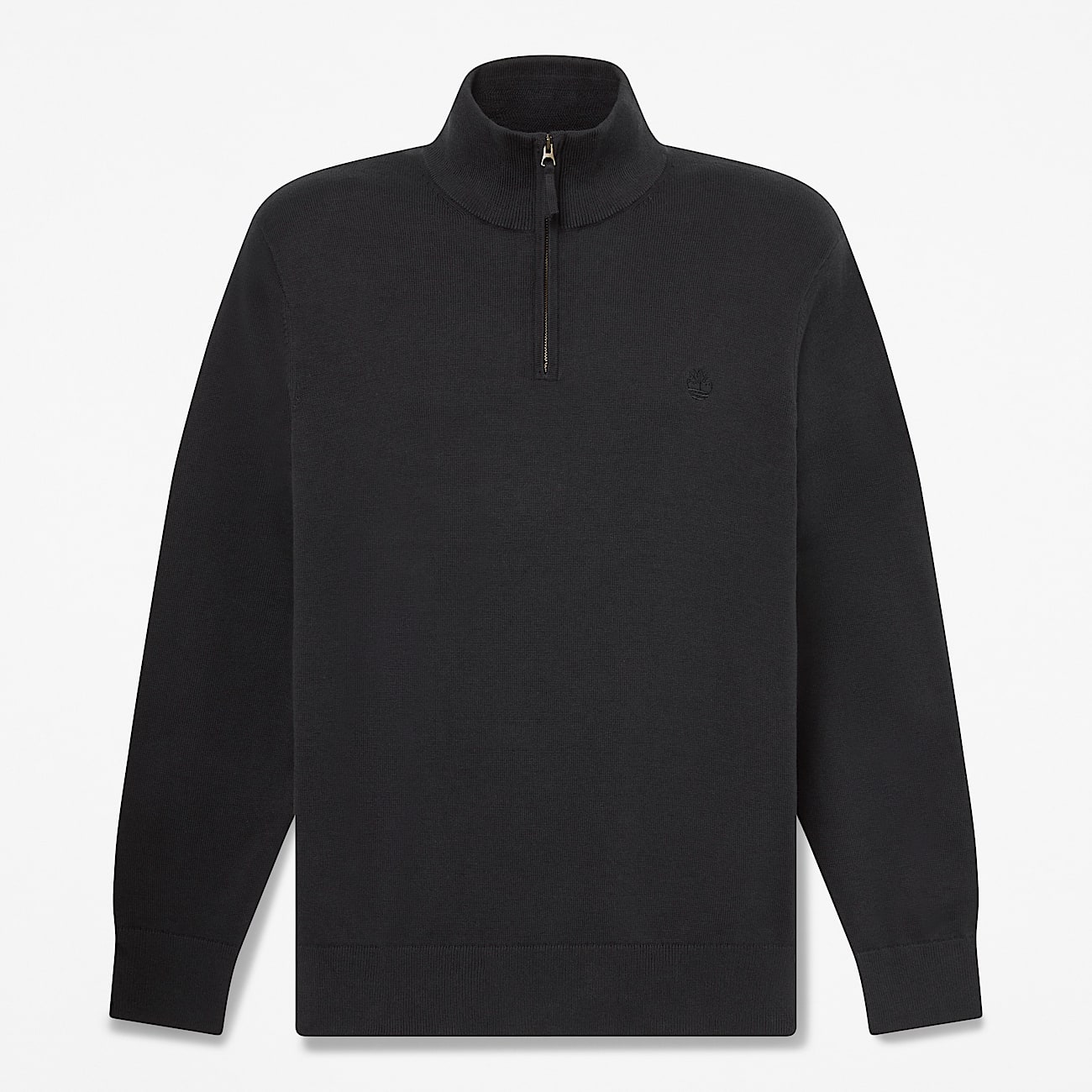 Jersey de algodn con cremallera de 14 Williams River para hombre en negro TBL negro HERO