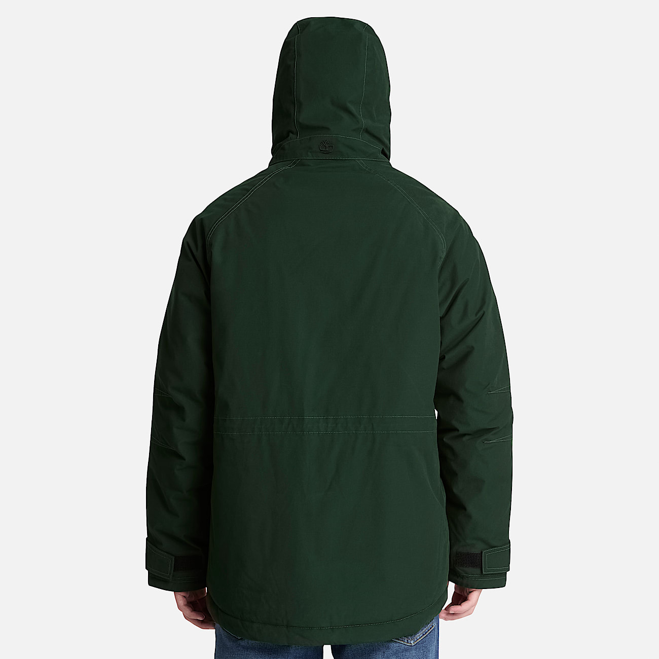 Waterproof Parka for Men in Dark Green TBL Green ALT8