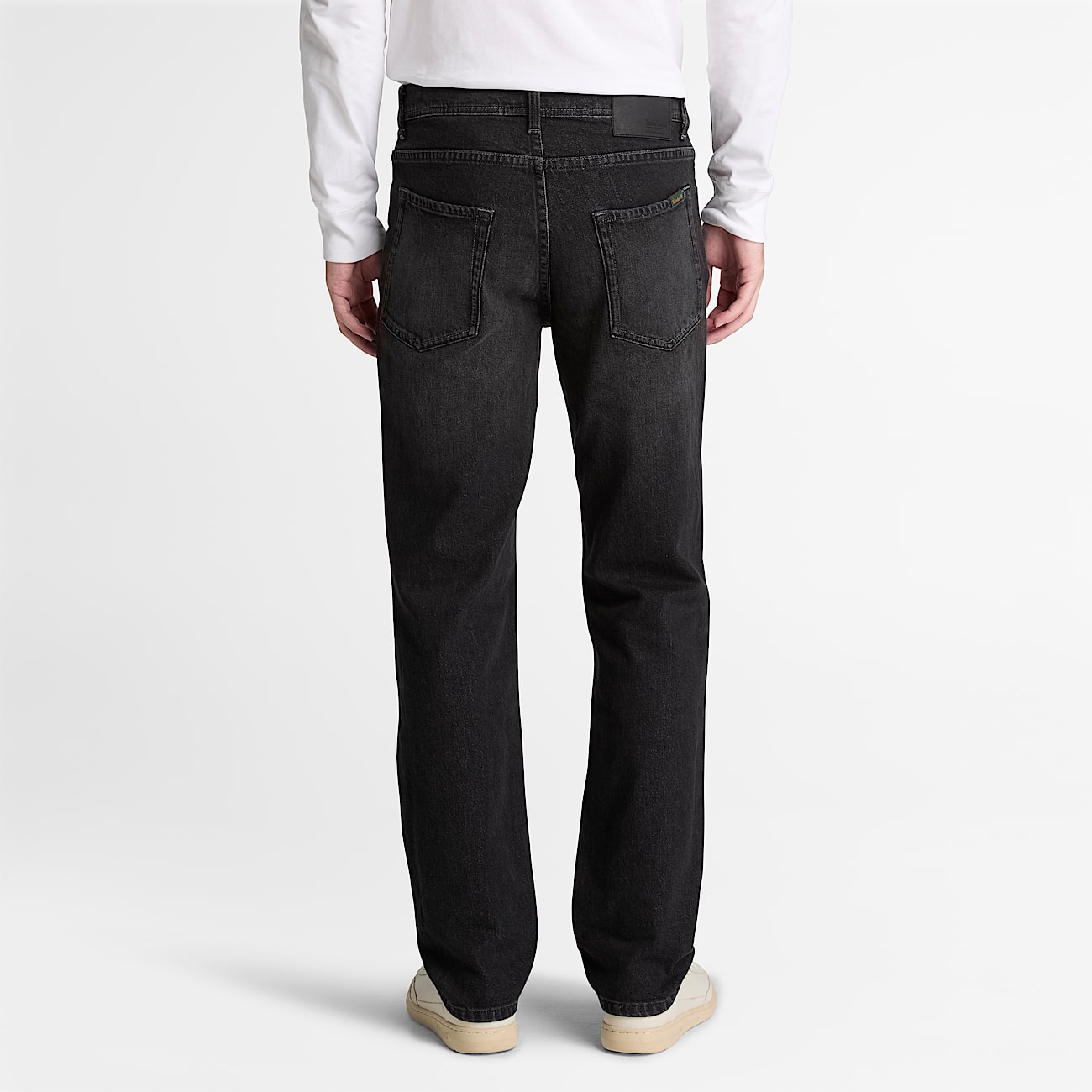 Straight Denim Trouser for Men in Black TBL Black ALT8