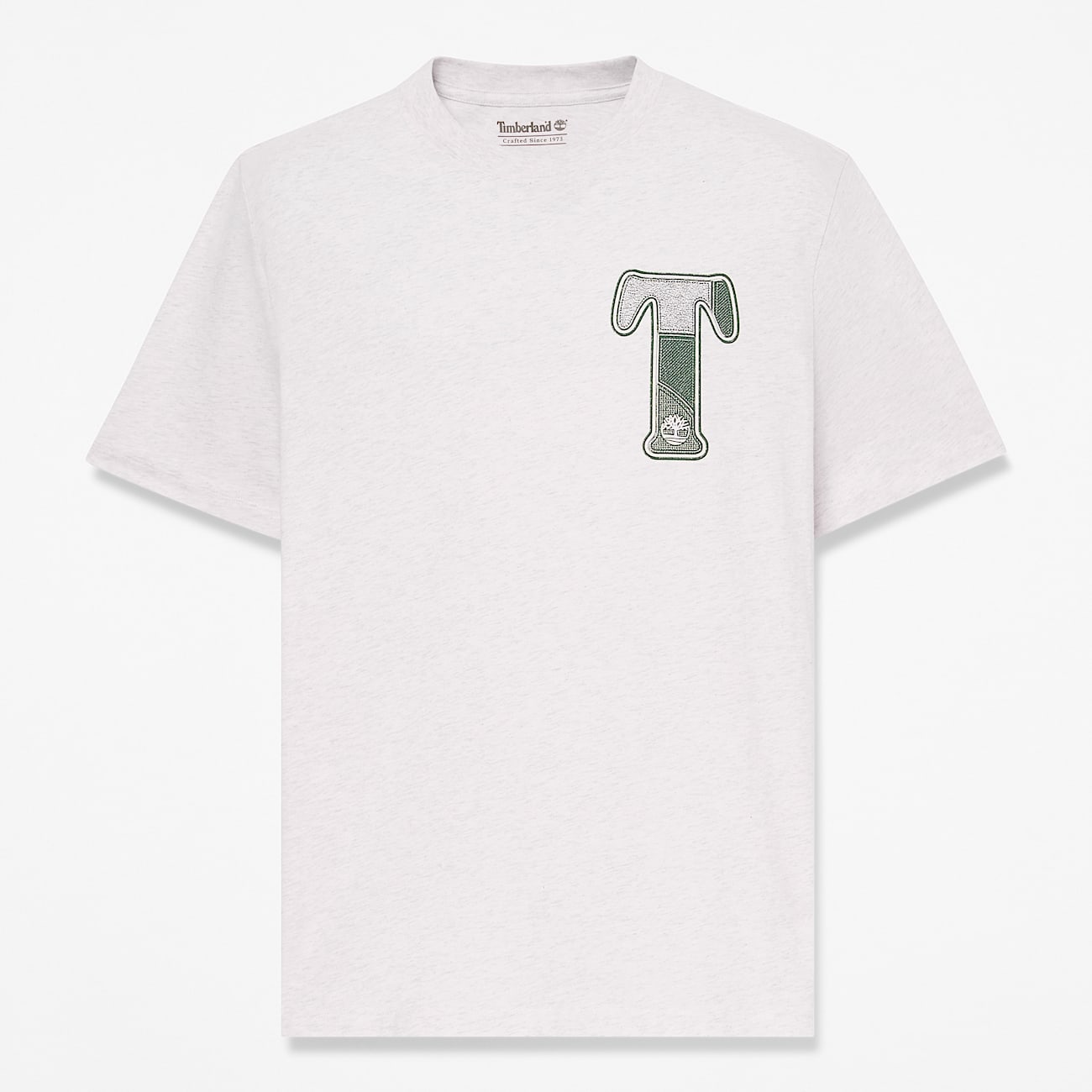 Patchwork KurzarmTShirt mit Grafik fr Herren in Hellbeige TBL Beige HERO