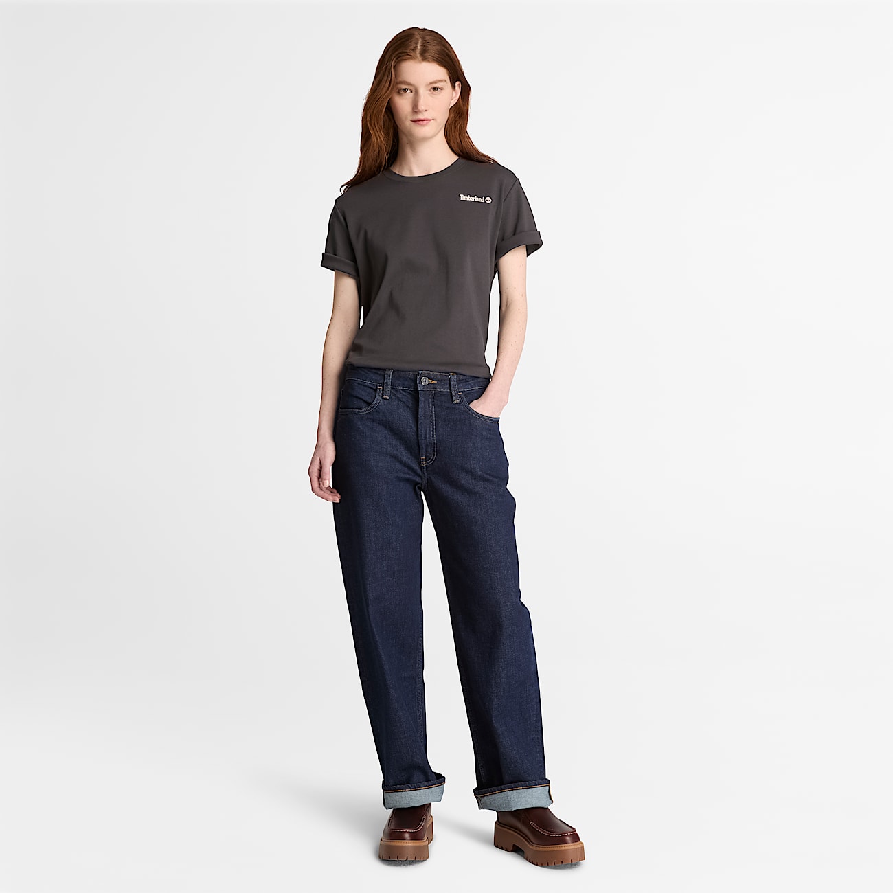 TimberFresh Graphic ShortSleeve TShirt for Women in Black TBL Black ALT2