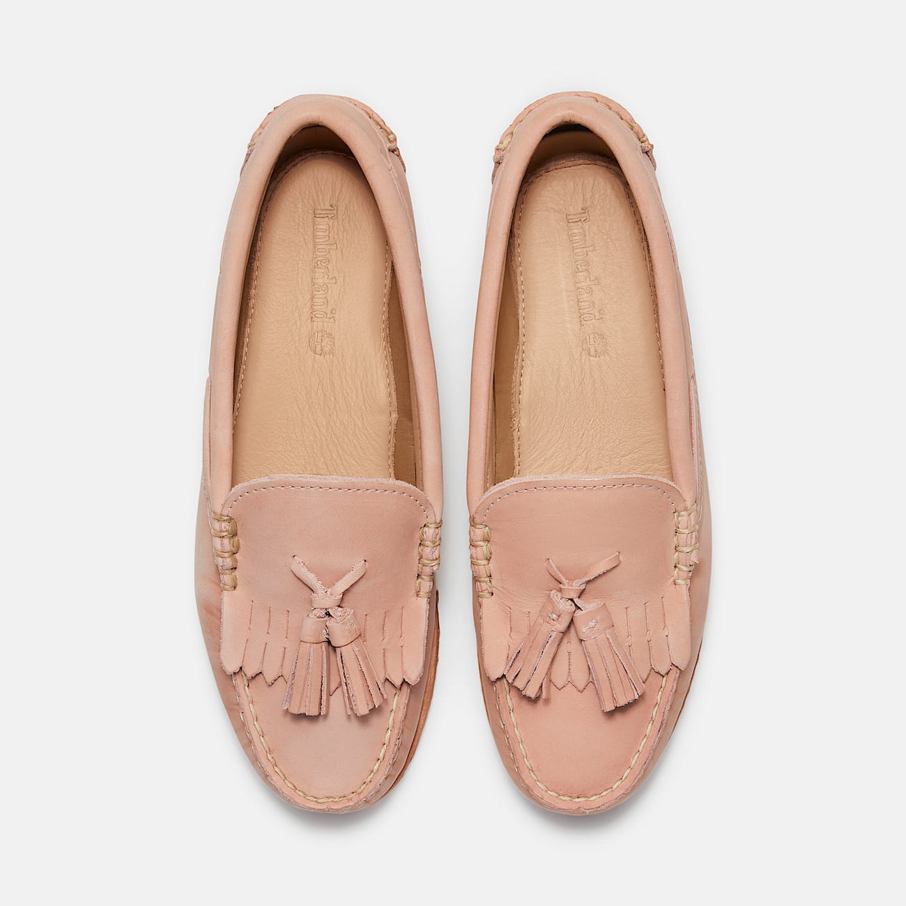 Timberland Authentic Kiltie Loafer for Women in Light Pink TBL Pink ALT2
