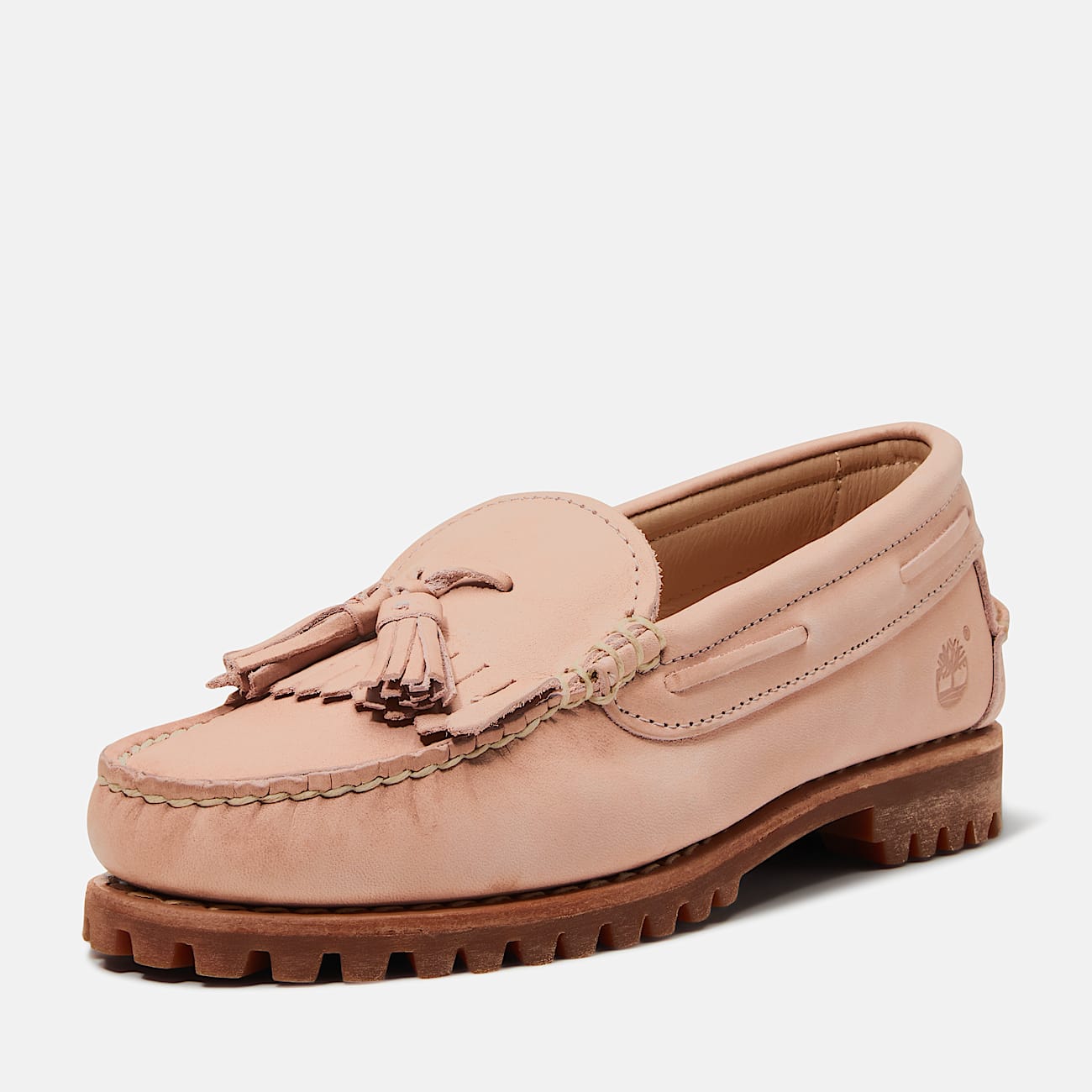Timberland Authentic Kiltie Loafer for Women in Light Pink TBL Pink ALT9