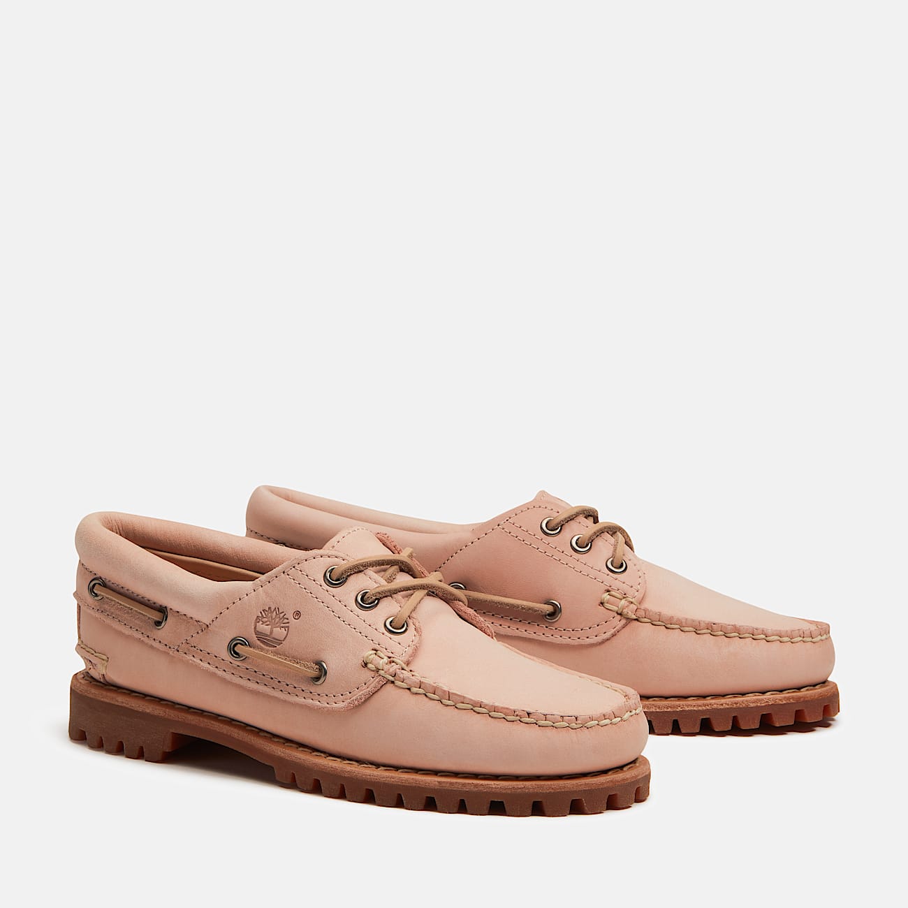 Nuticos con 3 ojales Timberland Authentic para mujer en rosa claro TBL rosa ALT4