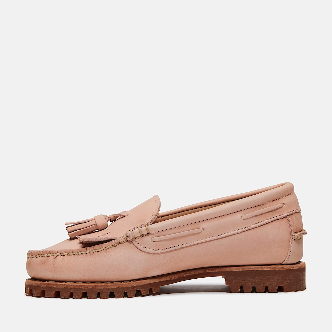 Timberland Authentic Kiltie Loafer for Women in Light Pink TBL Pink ALT6