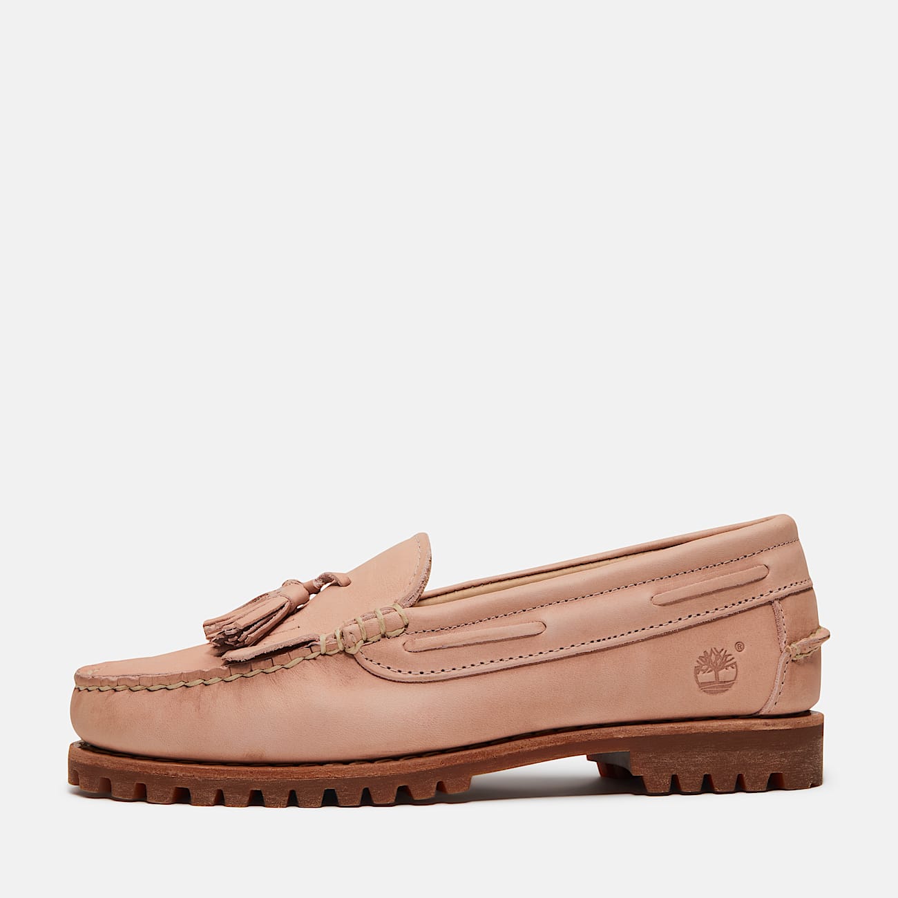 Timberland Authentic Kiltie Loafer for Women in Light Pink TBL Pink ALT8