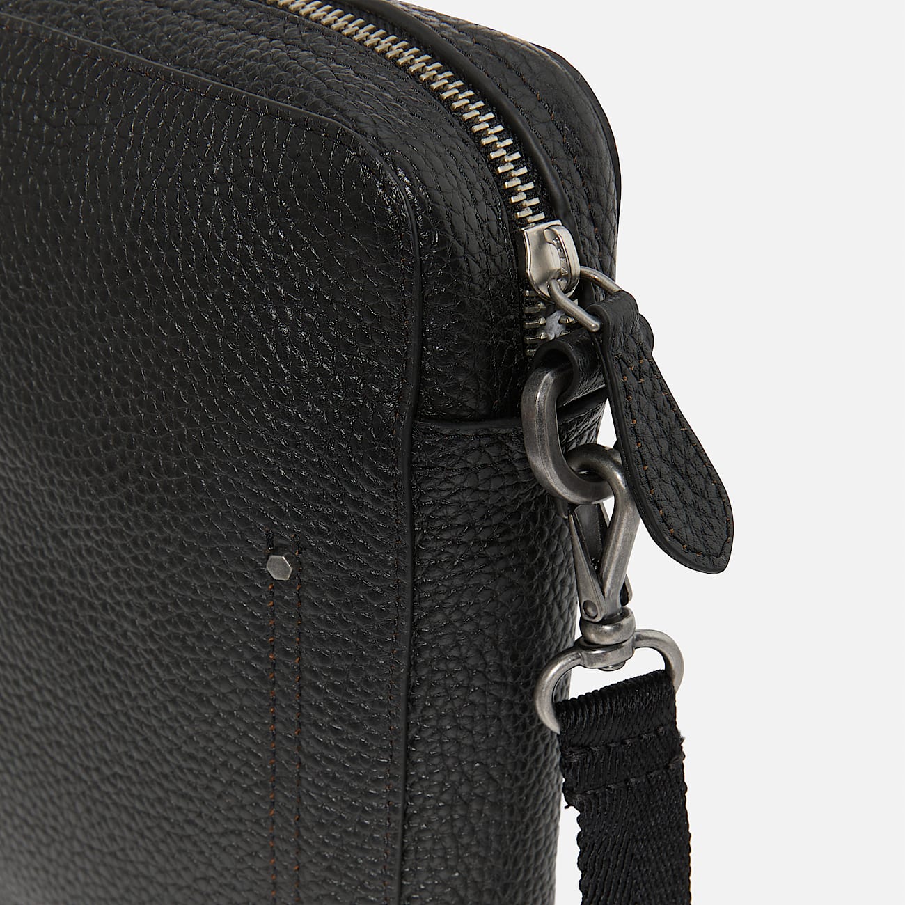 Tuckerman Leather Crossbody Bag in Black TBL Black ALT3