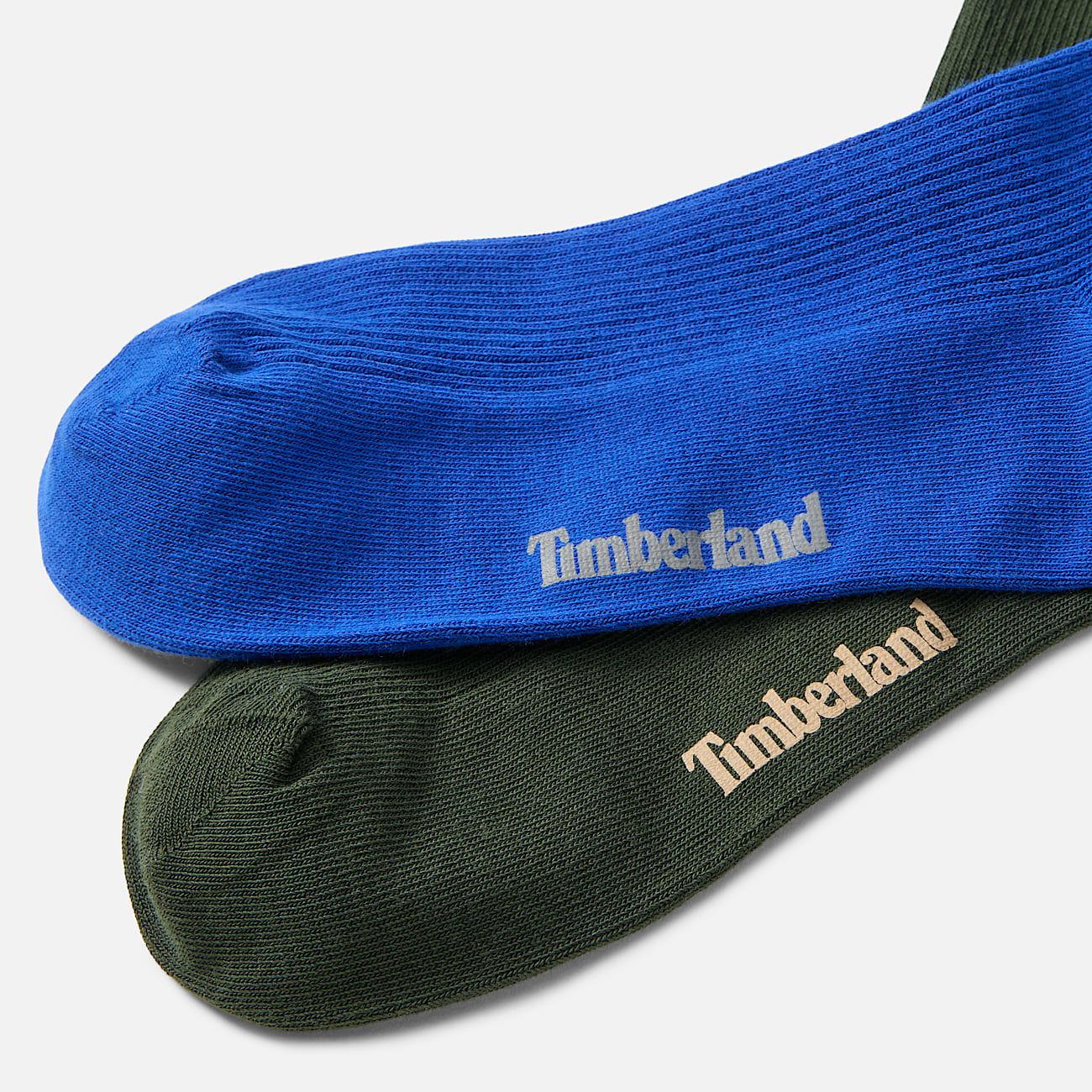 Carleton 2Pack Lightweight Crew Sock in Dark Green TBL Green ALT1
