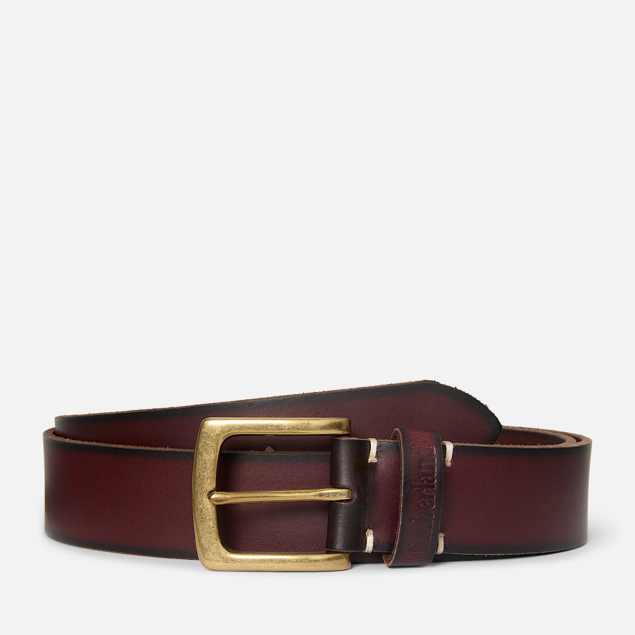 Ceinture en cuir robuste pour homme en marron fonc TBL marron HERO