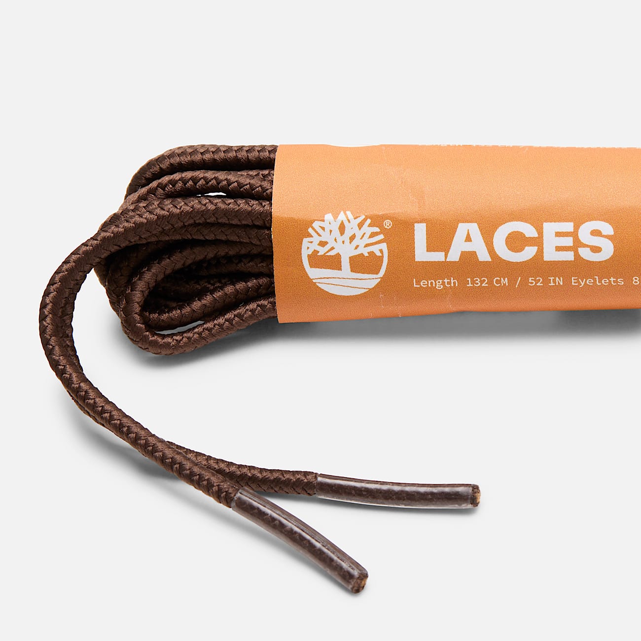52Inch Round Nylon Laces in Brown TBL Brown ALT2