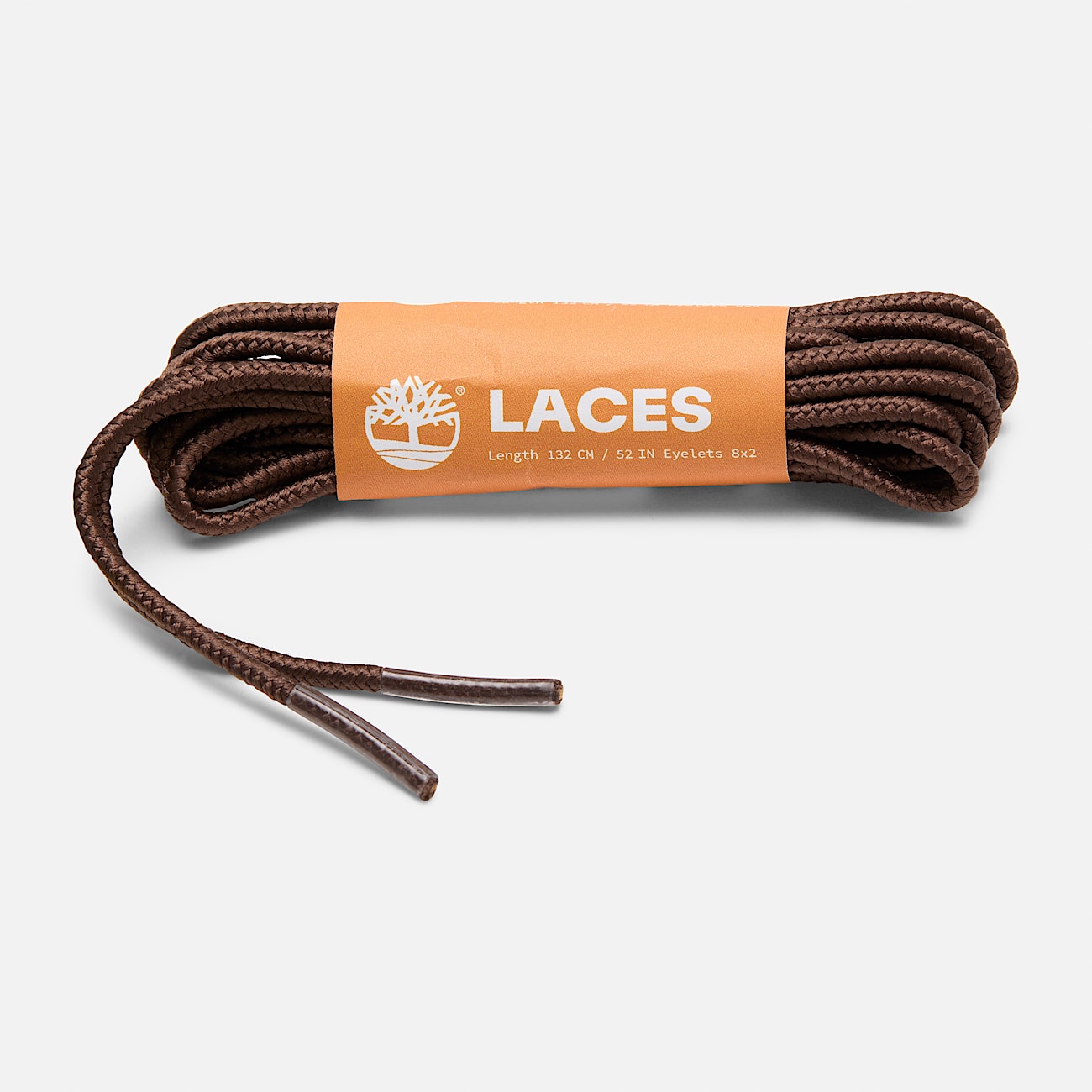 52Inch Round Nylon Laces in Brown TBL Brown HERO