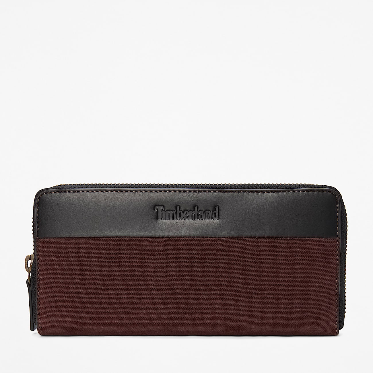 Portefeuille zipp Crafted Heritage pour femme en marron fonc TBL marron HERO