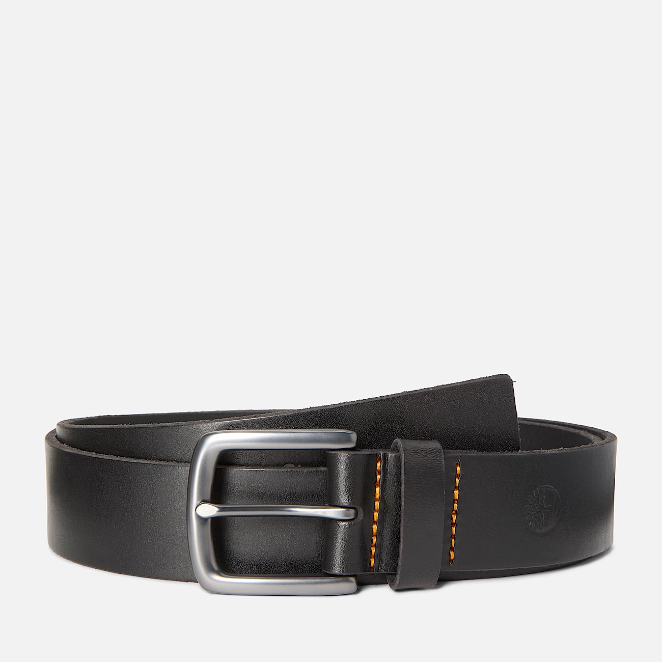 Ceinture en cuir Glen Oak pour homme en noir TBL noir HERO