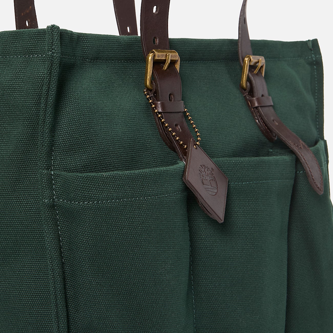 Crafted Heritage Tool Tote Bag for Women in Dark Green TBL Green ALT3