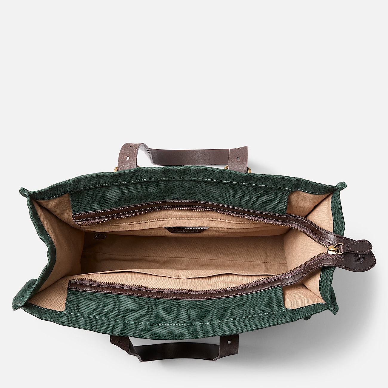 Crafted Heritage Tool Tote Bag for Women in Dark Green TBL Green ALT1