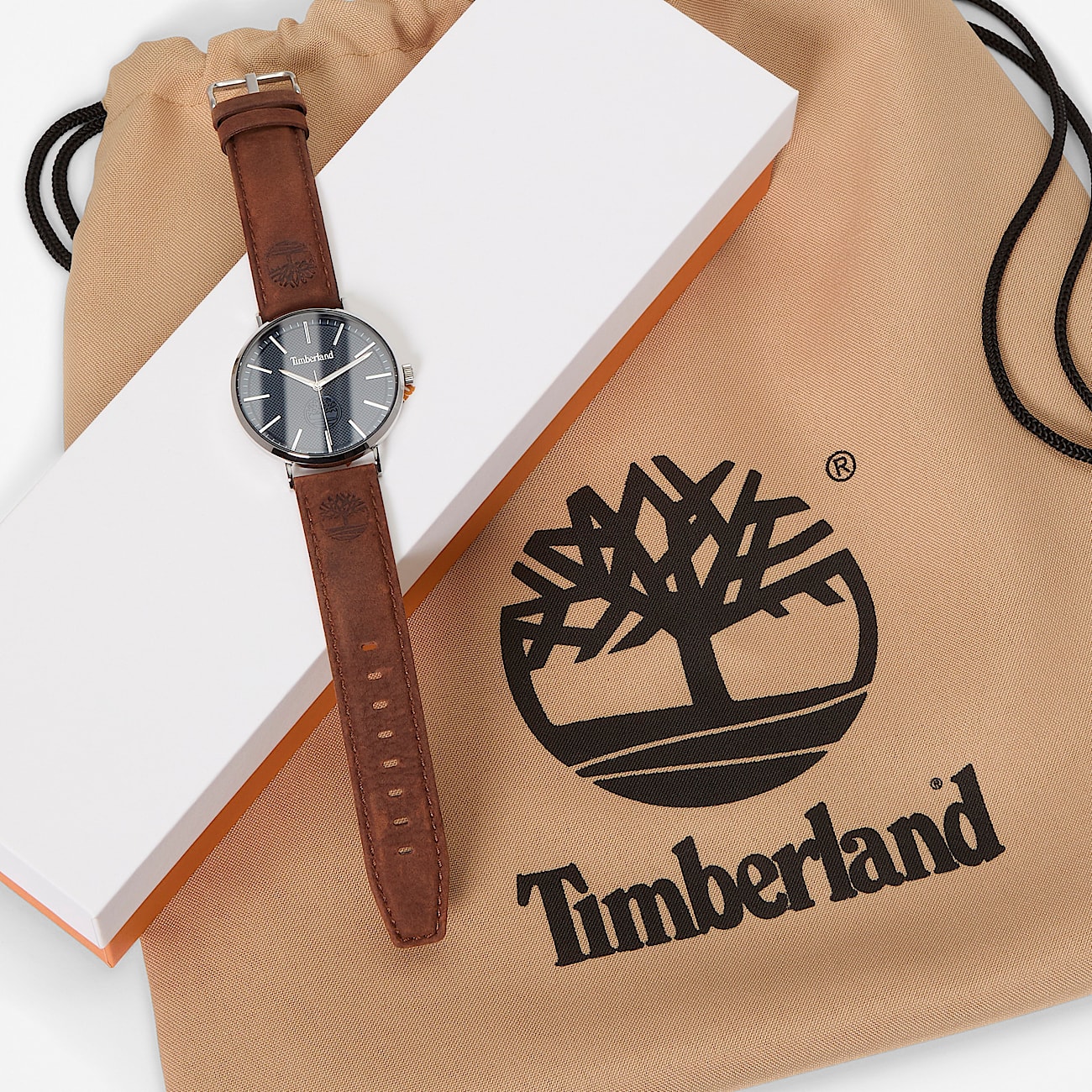 Orologio con cinturino in pelle da uomo TBL No Color ALT3