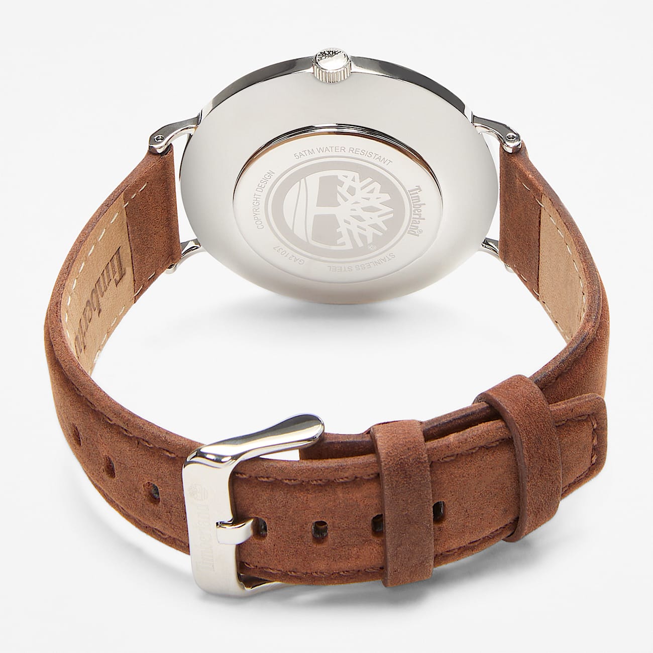 Orologio con cinturino in pelle da uomo TBL No Color ALT2