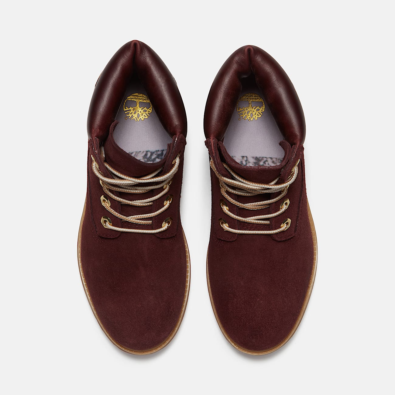 Timberland Premium 6Inch Waterproof Boot for Women in Burgundy TBL Burgundy ALT2