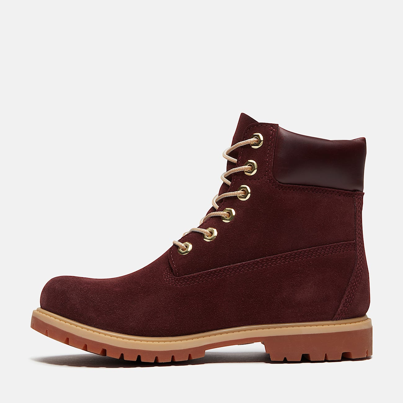 Timberland Premium 6Inch Waterproof Boot for Women in Burgundy TBL Burgundy ALT6