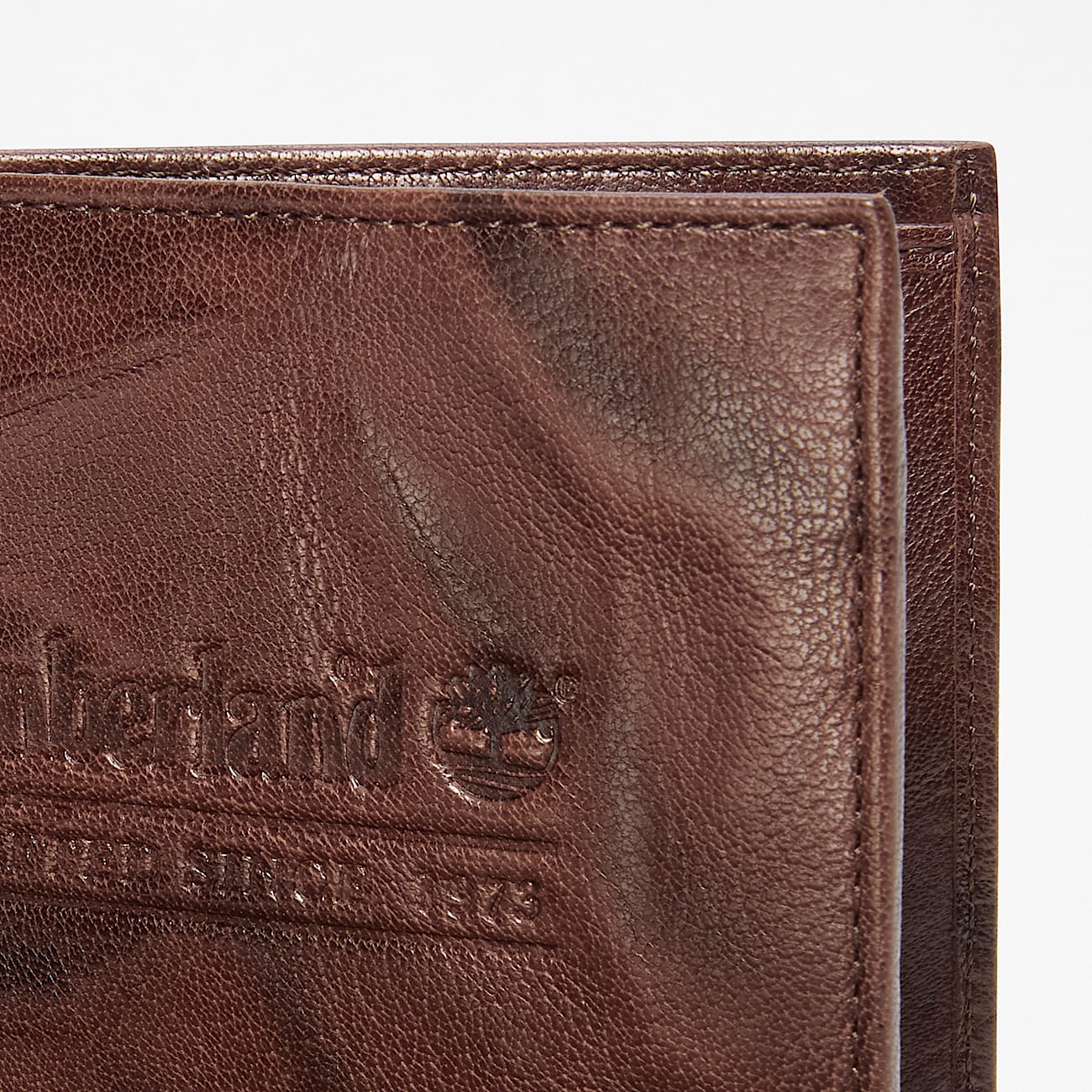 Geldbrse aus gewaschenem Leder fr Herren in Dunkelbraun TBL Braun ALT2